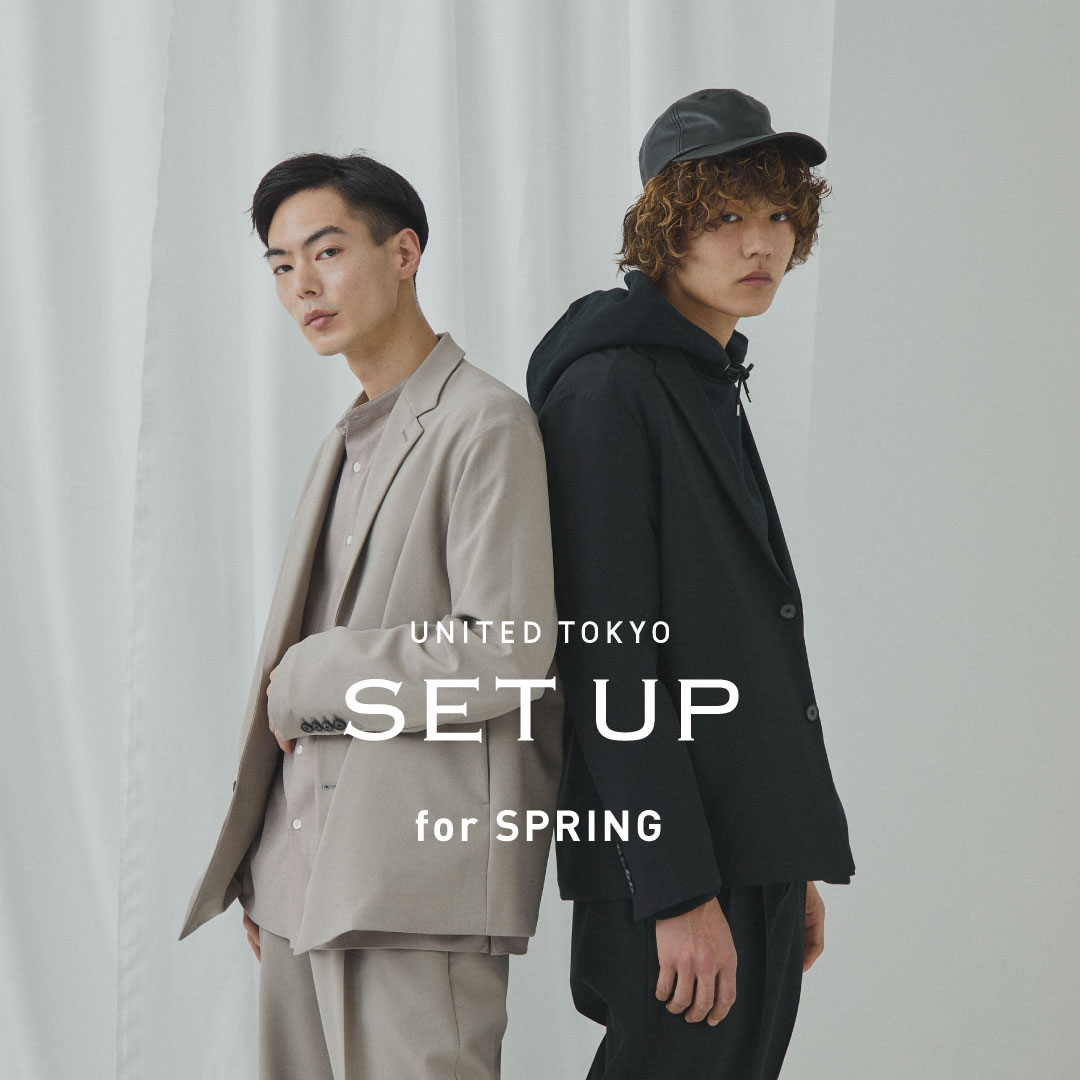 SET-UP COLLECTION | UNITED TOKYO MENS｜UNITED TOKYO ONLINE STORE