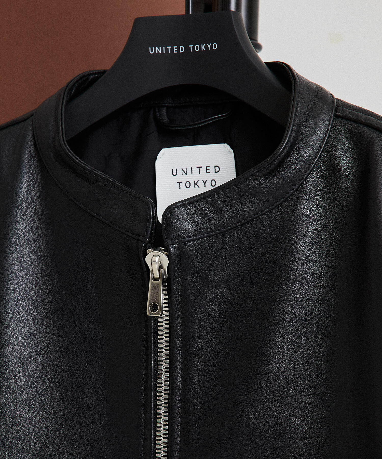 united tokyo leather jacket