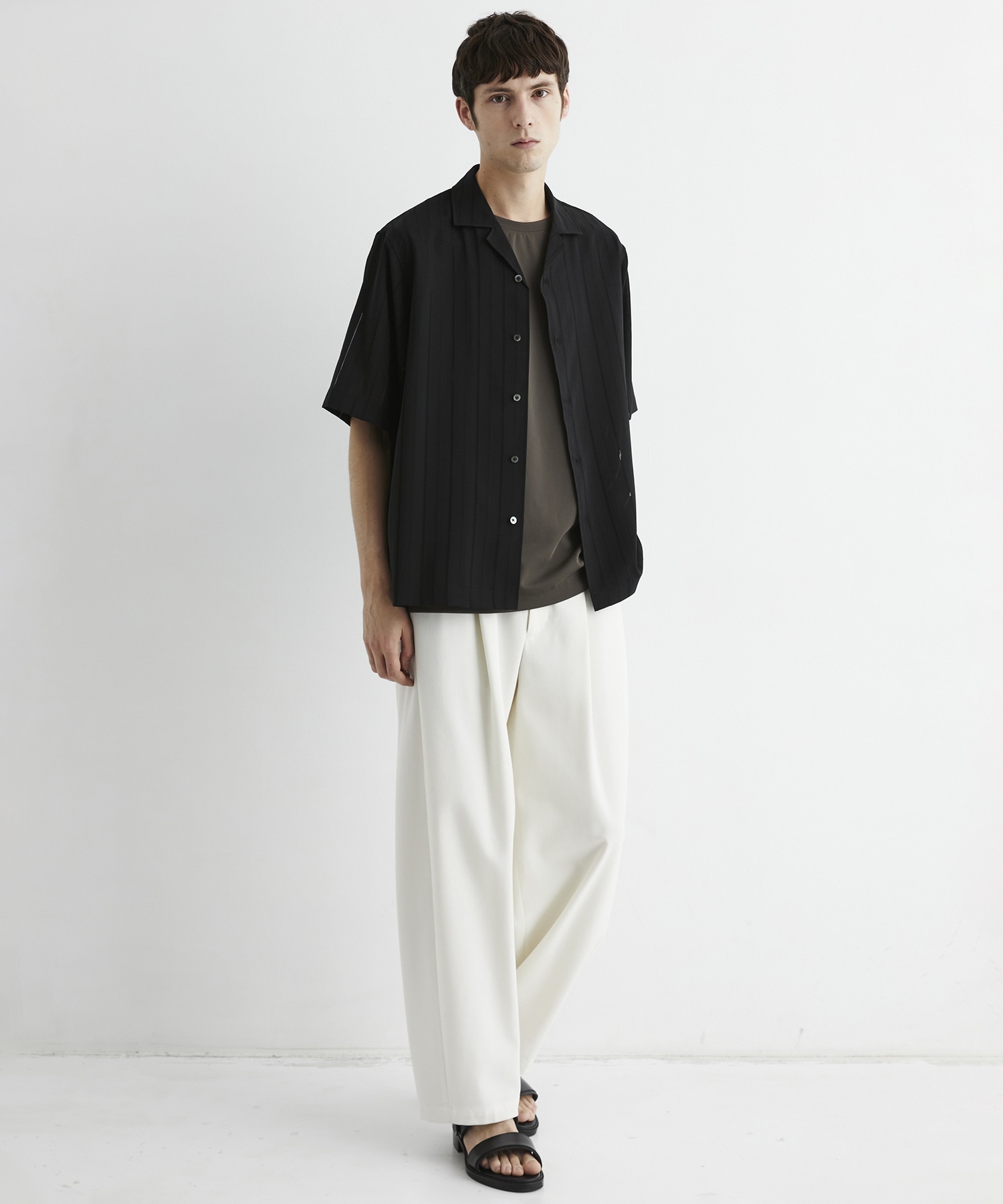 UNITED TOKYO ハイツイストバレルチノ ハイツイスト バレルチノパンツ(1 OFF WHITE): : メンズ｜UNITED TOKYO