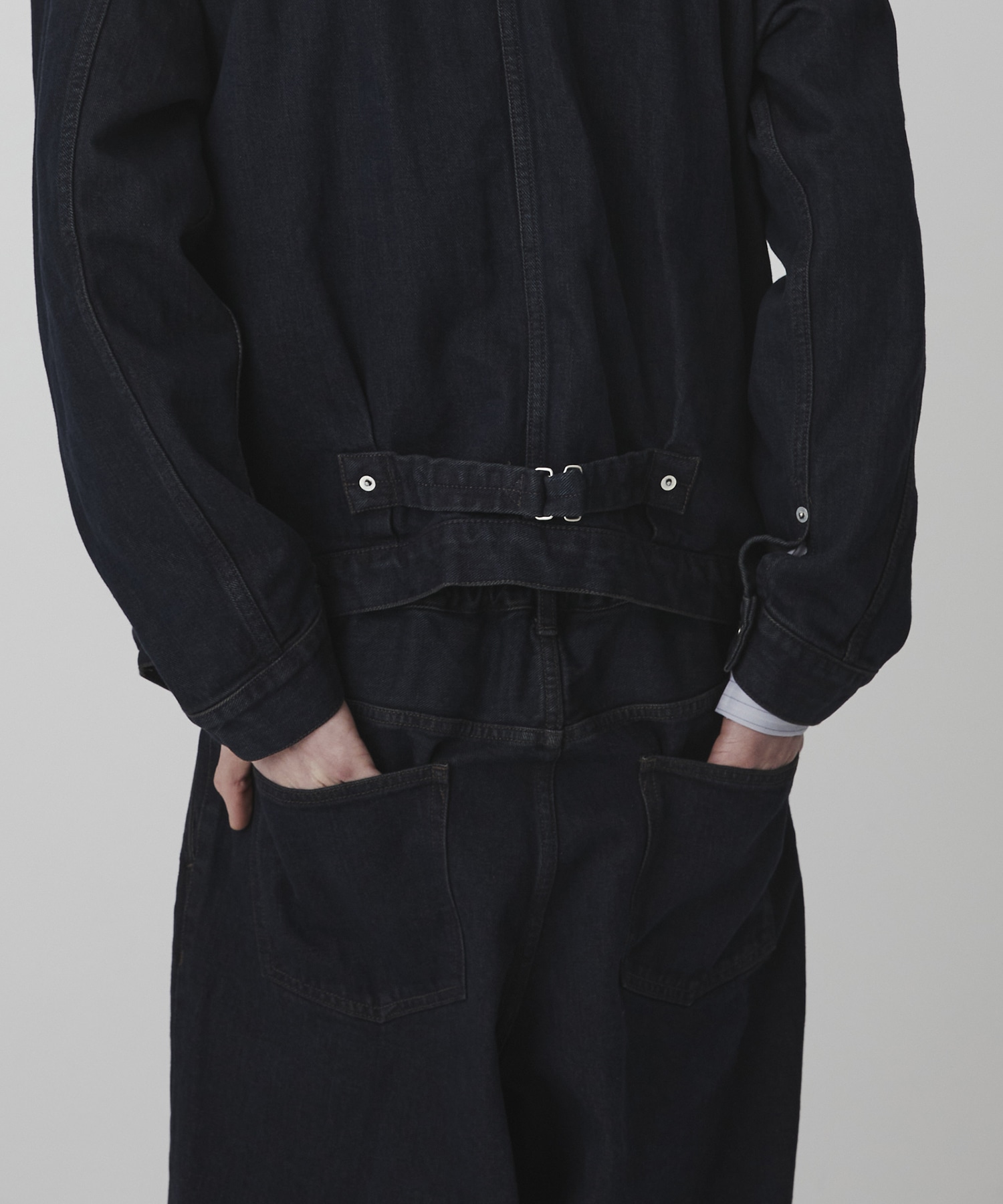 〈2026SS｜WEB先行販売〉オーバーダイデニム バギースラックス