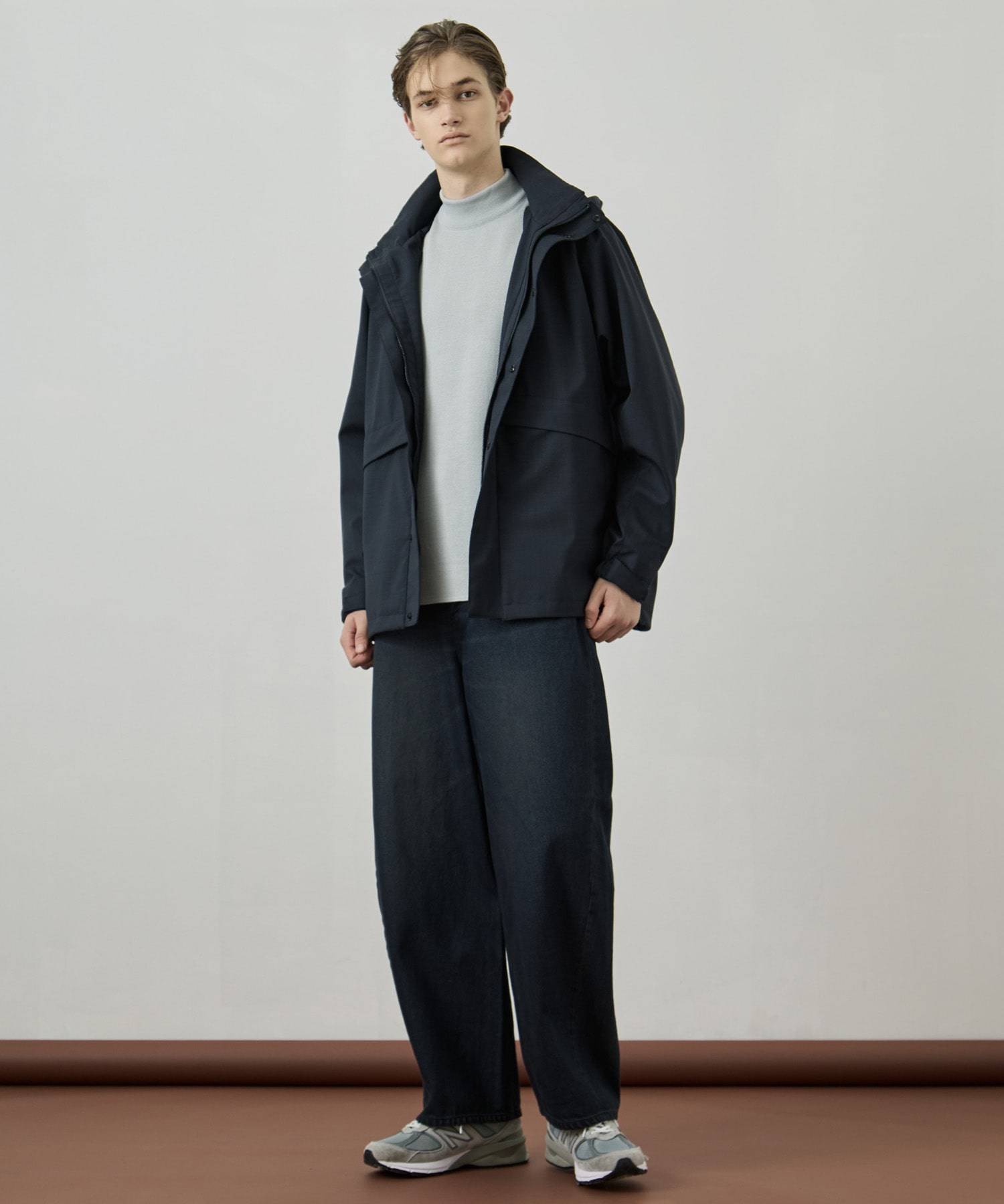 TECH WOOL ３レイヤー マウンテンブルゾン