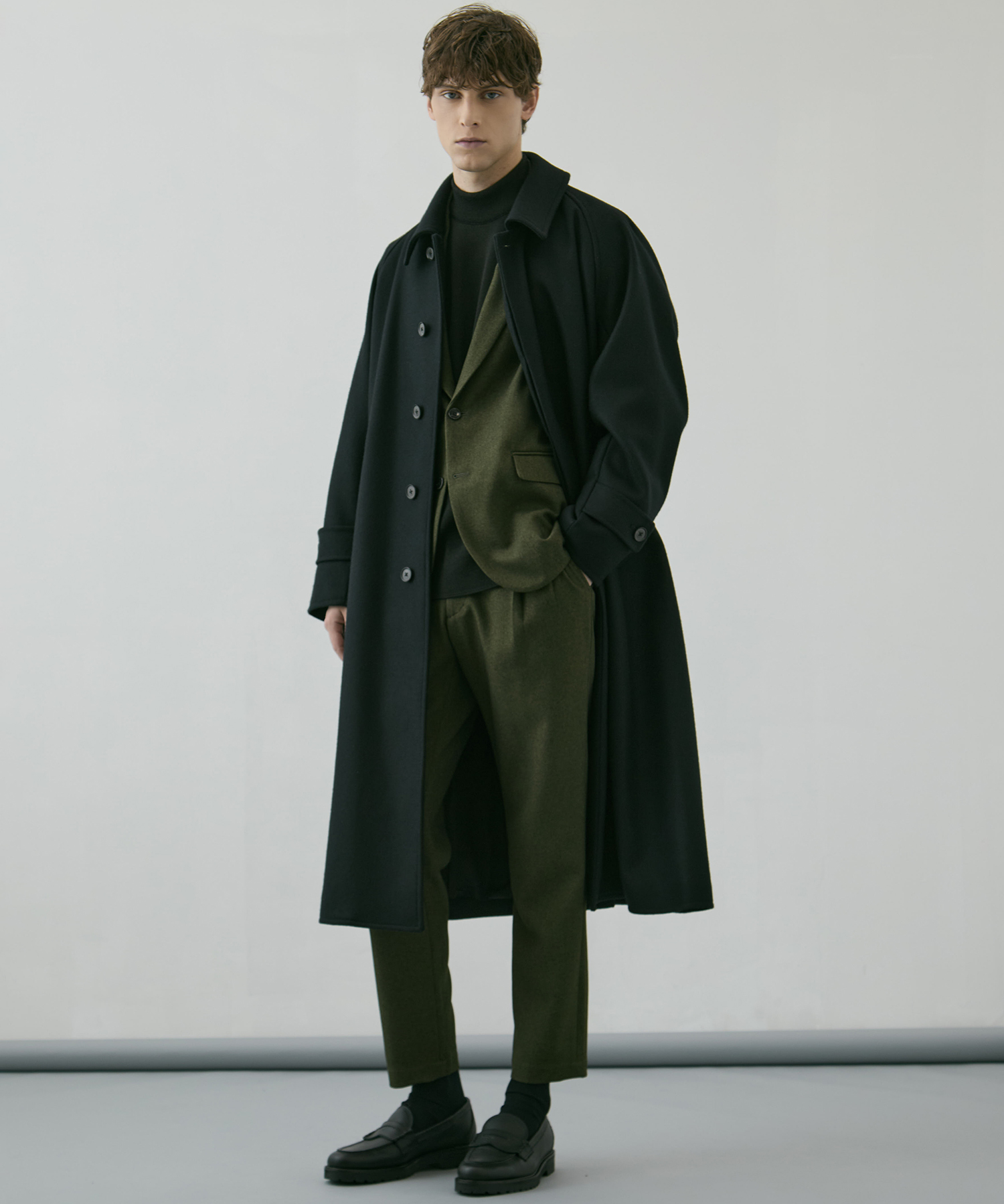 超撥水SUPER140S ステンカラーコート