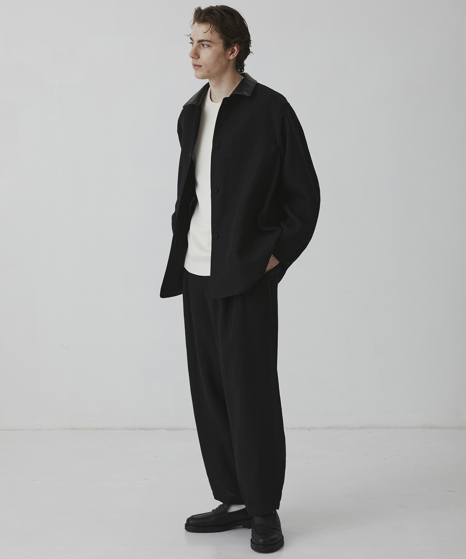 FRENCH LINEN CANVAS WORK PANTS