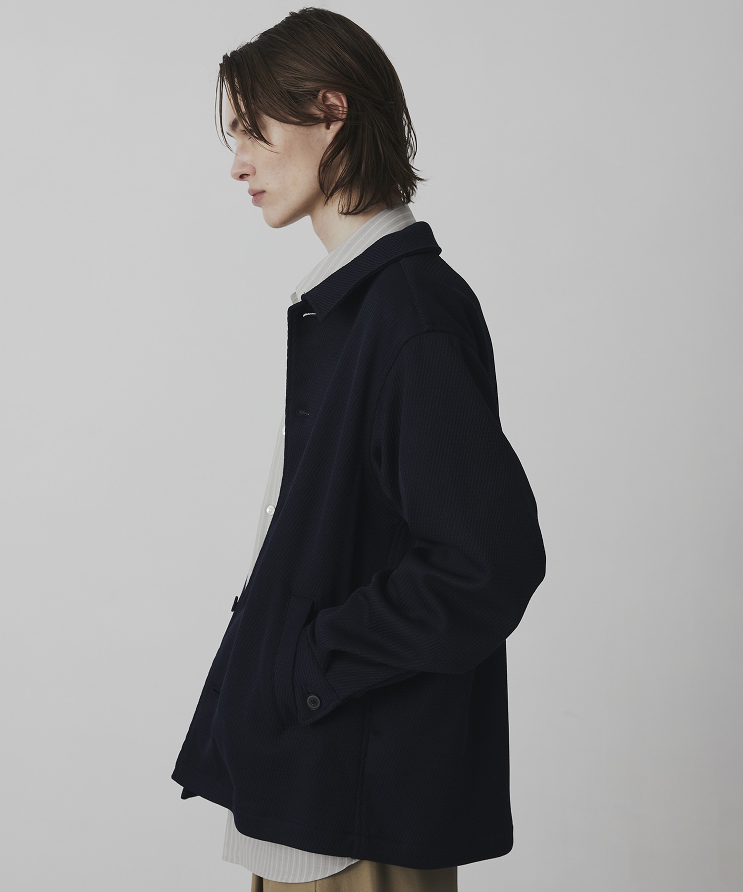 〈再入荷なし〉Air Tweed ボンディング カバーオール