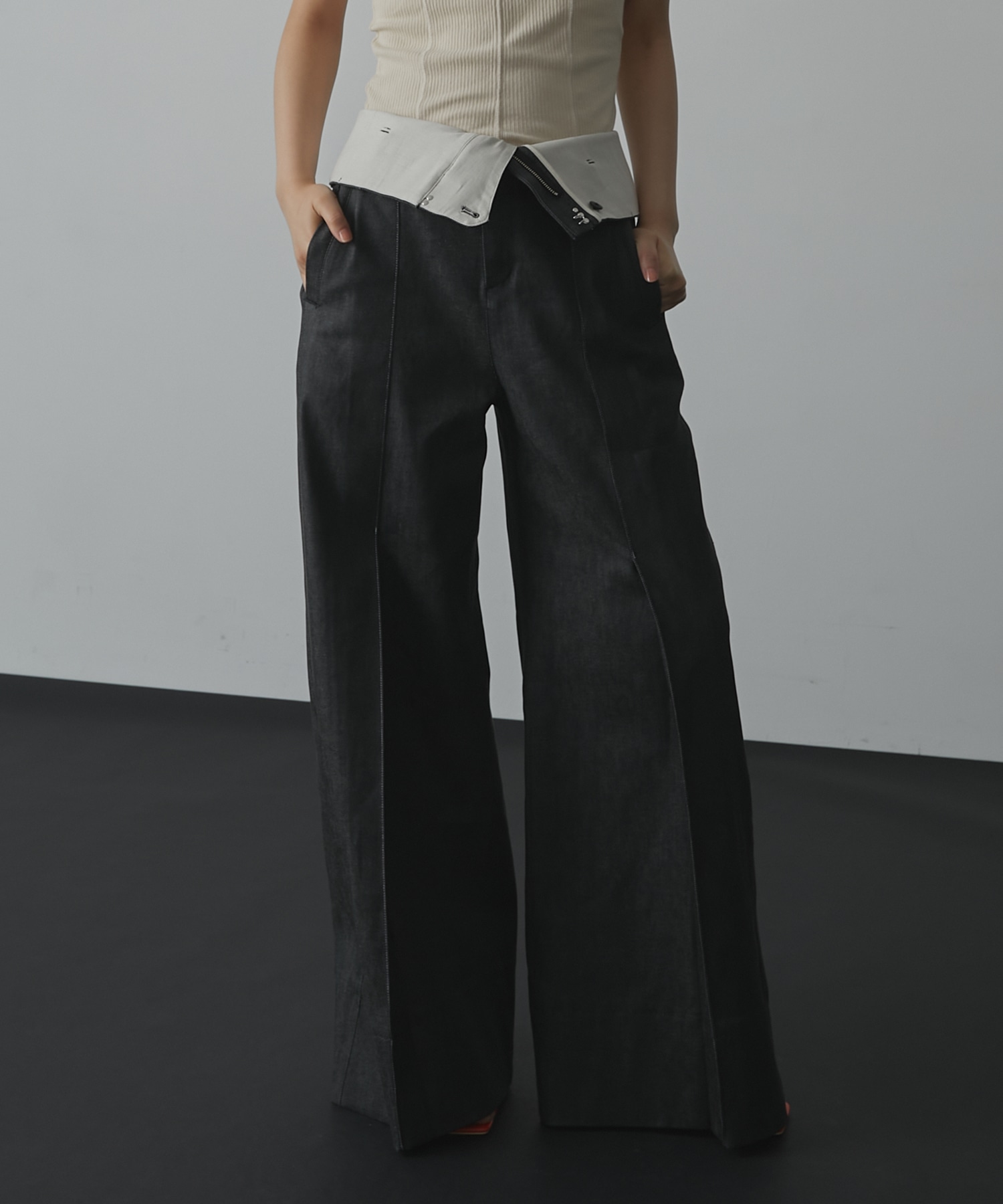 2way Waist Stretch Jeans