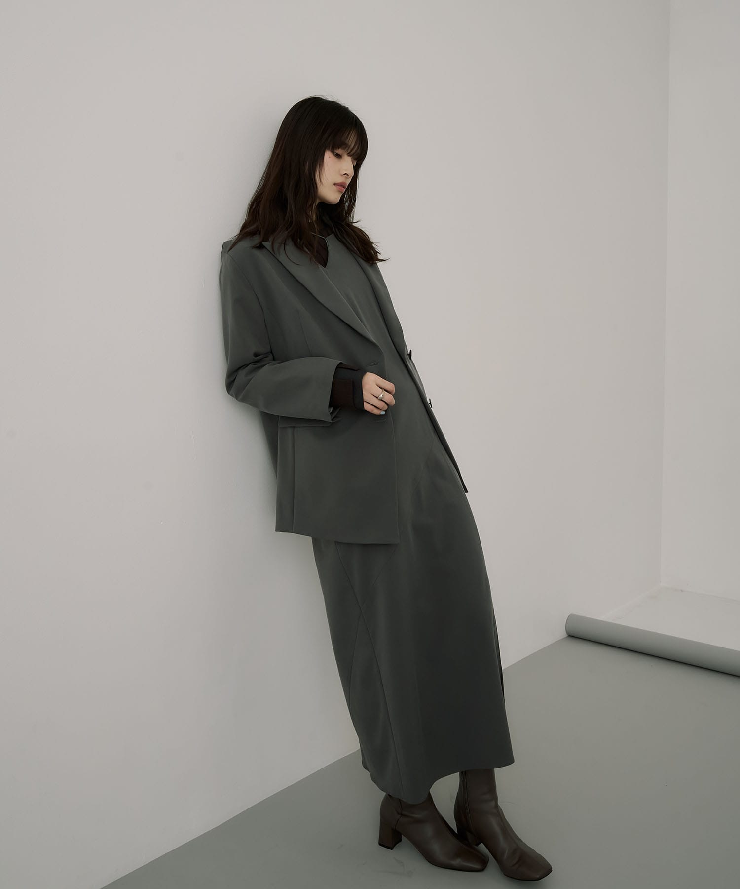 【セットアップ】フィブリルテーラードジャケット