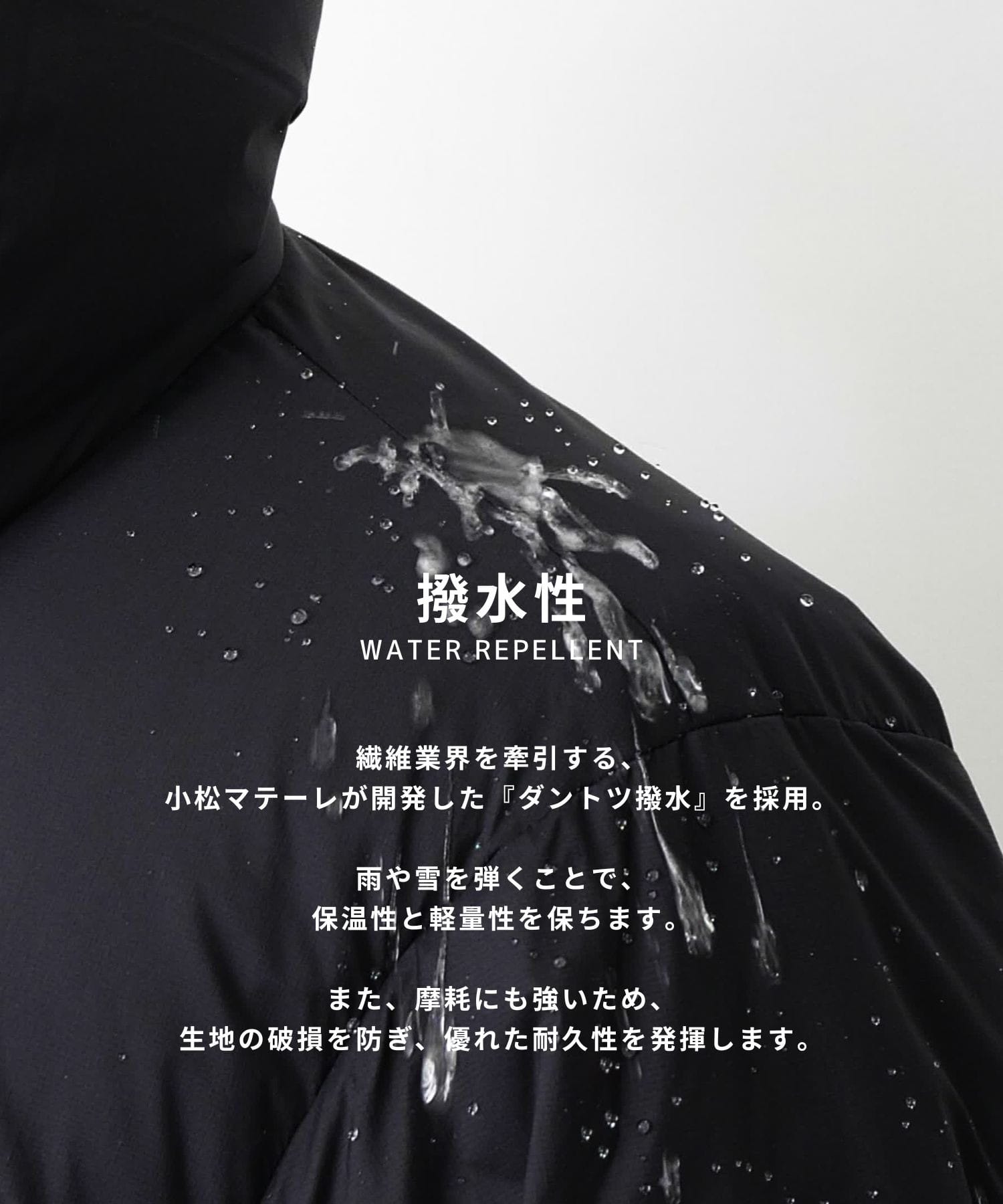 CLOUD TEX 2WAY マイクロリップダウン