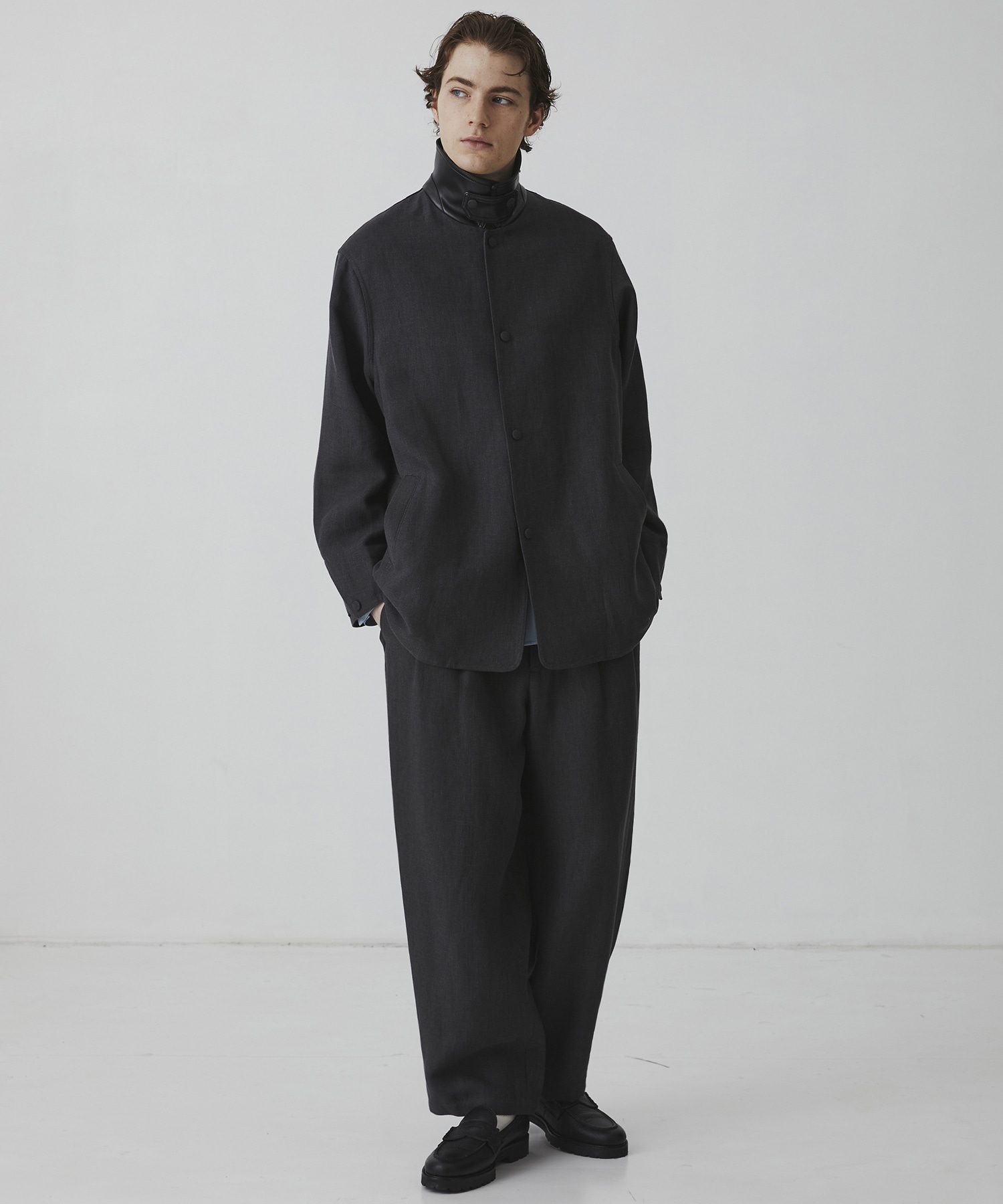 〈数量限定〉FRENCH LINEN CANVAS WORK JACKET