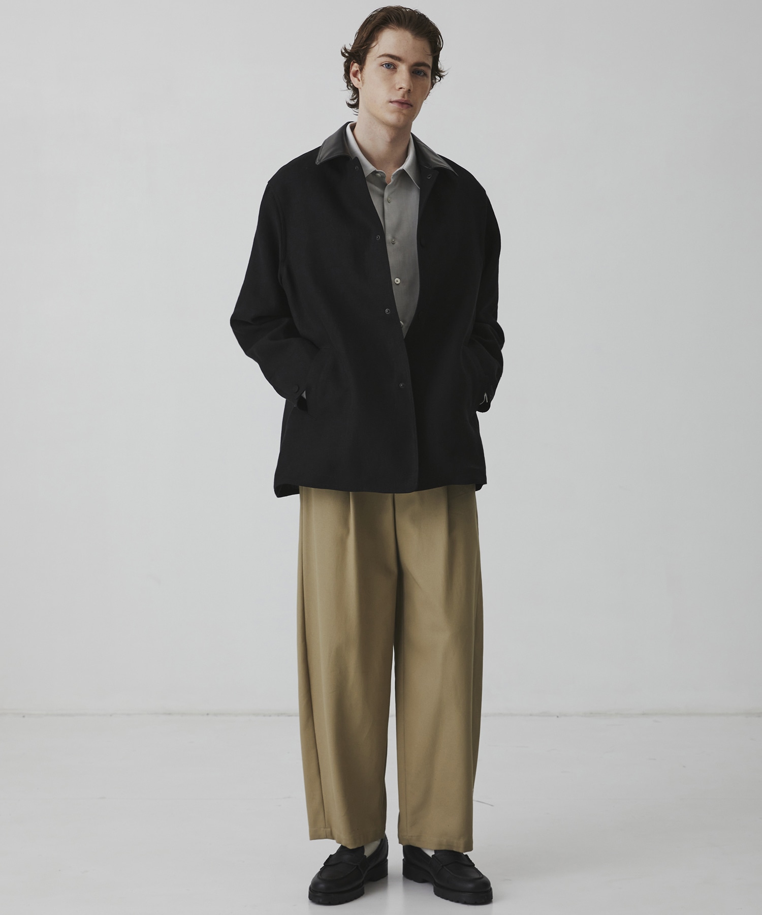 〈数量限定〉FRENCH LINEN CANVAS WORK JACKET