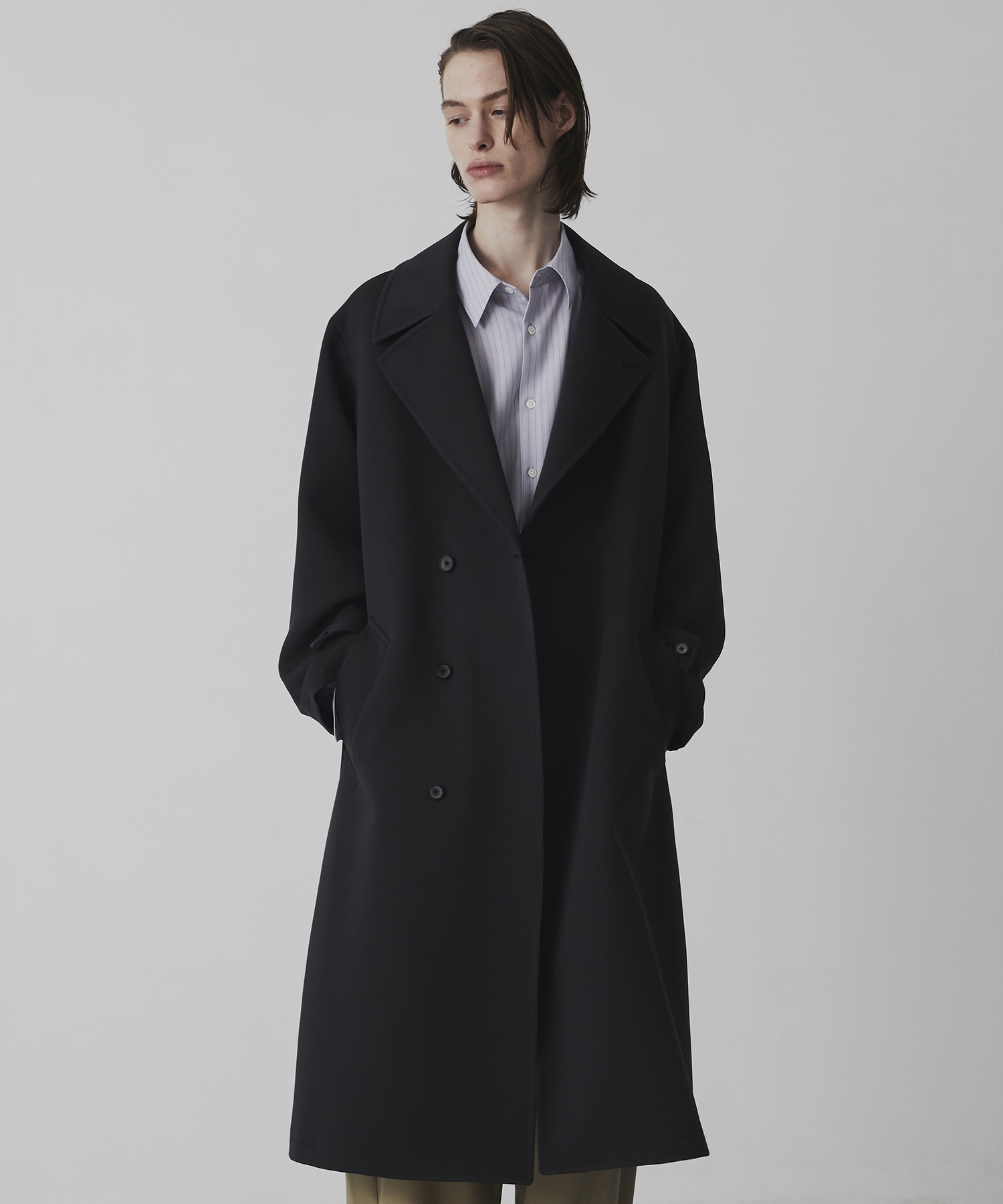 〈再入荷なし〉Three Weave 2way スタンドコート