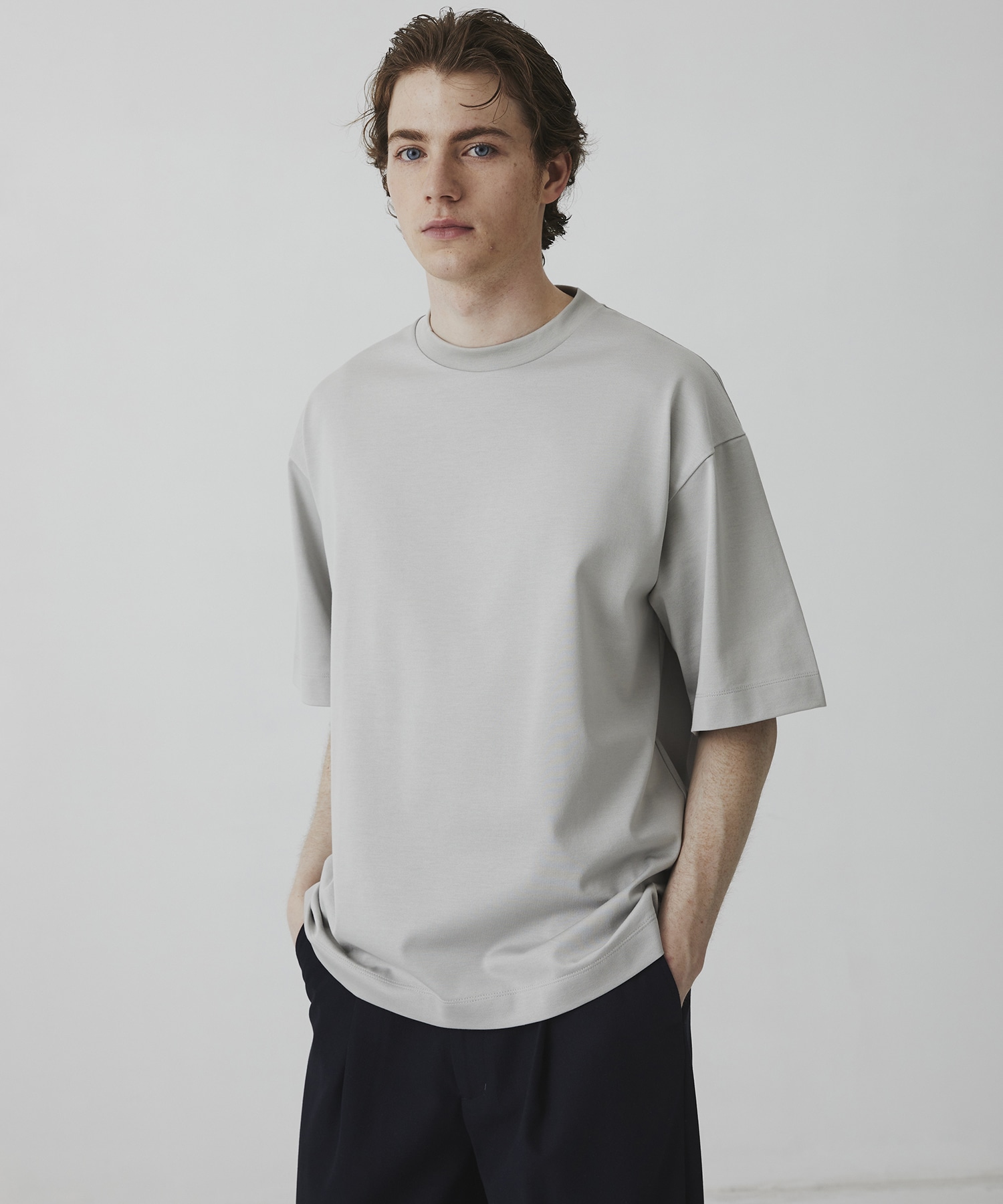 SEA ISLAND COTTON リラックスTシャツ