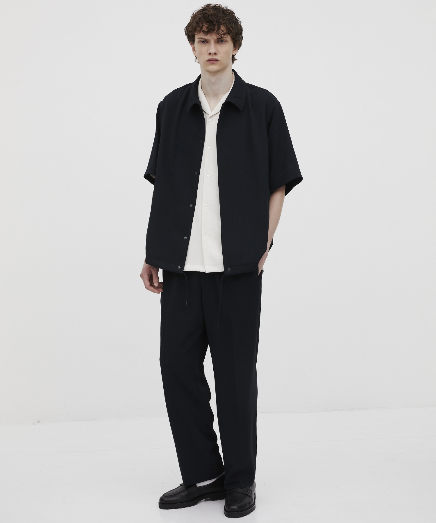 COLD DRY PLEATS コーチブルゾン