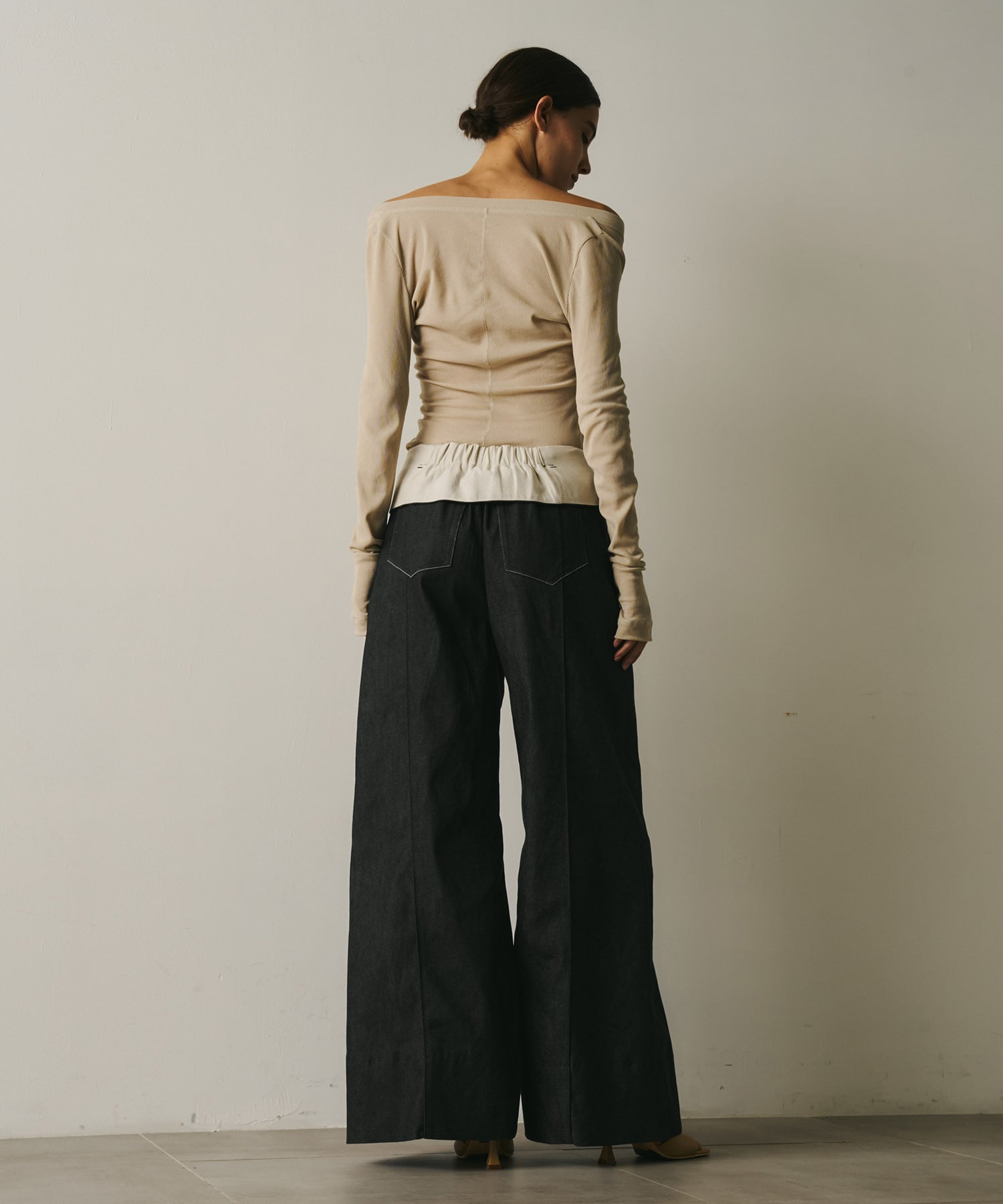 2way Waist Stretch Jeans