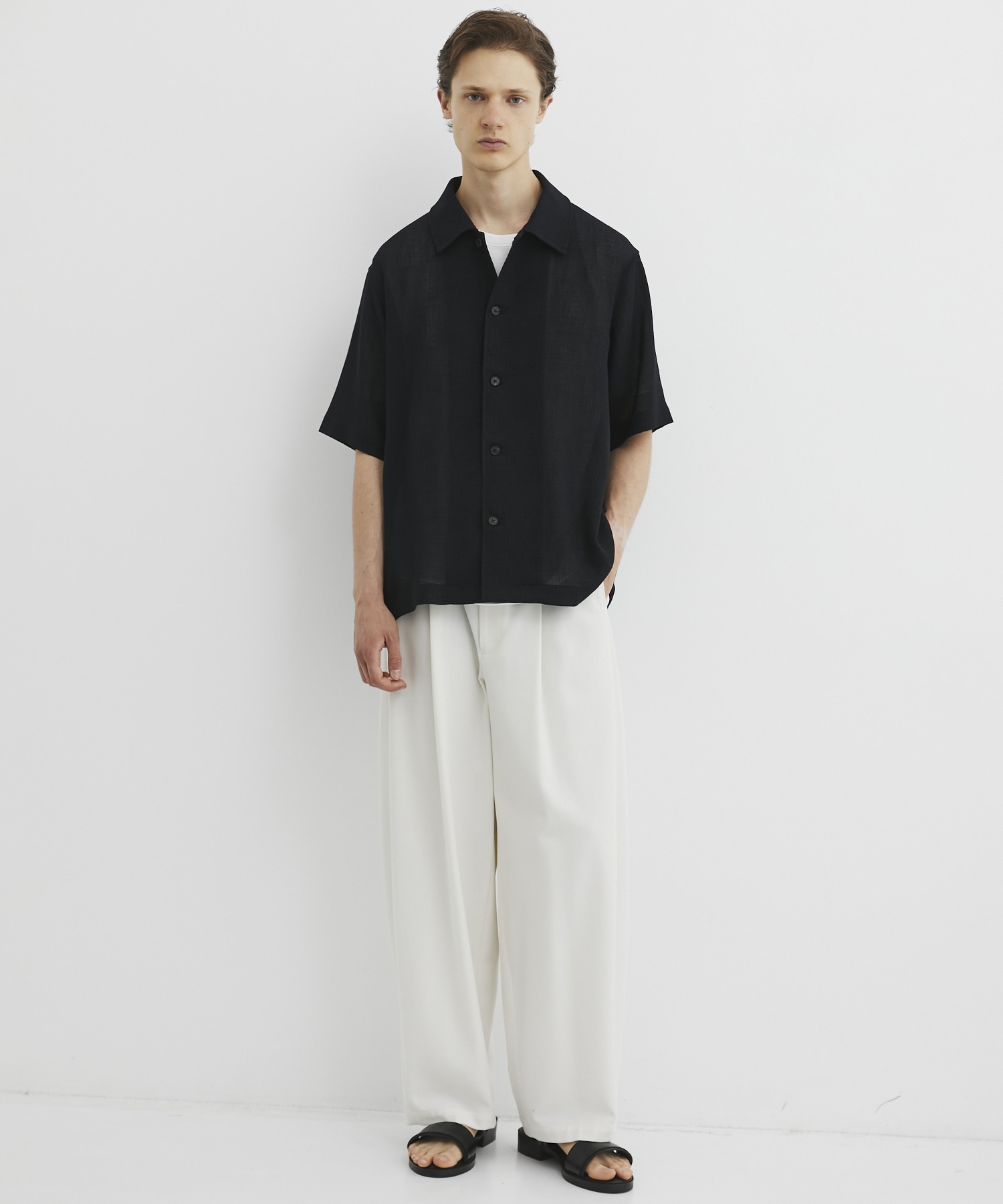 ハイツイスト バレルチノパンツ(1 OFF WHITE): : メンズ｜UNITED TOKYO