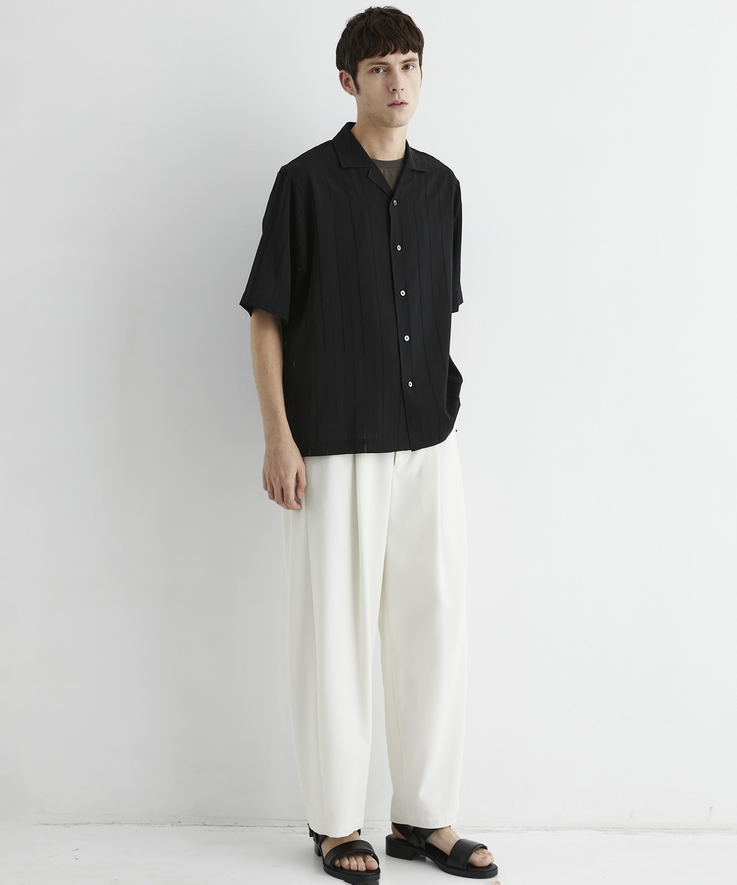 ハイツイスト バレルチノパンツ(1 OFF WHITE): : メンズ｜UNITED TOKYO