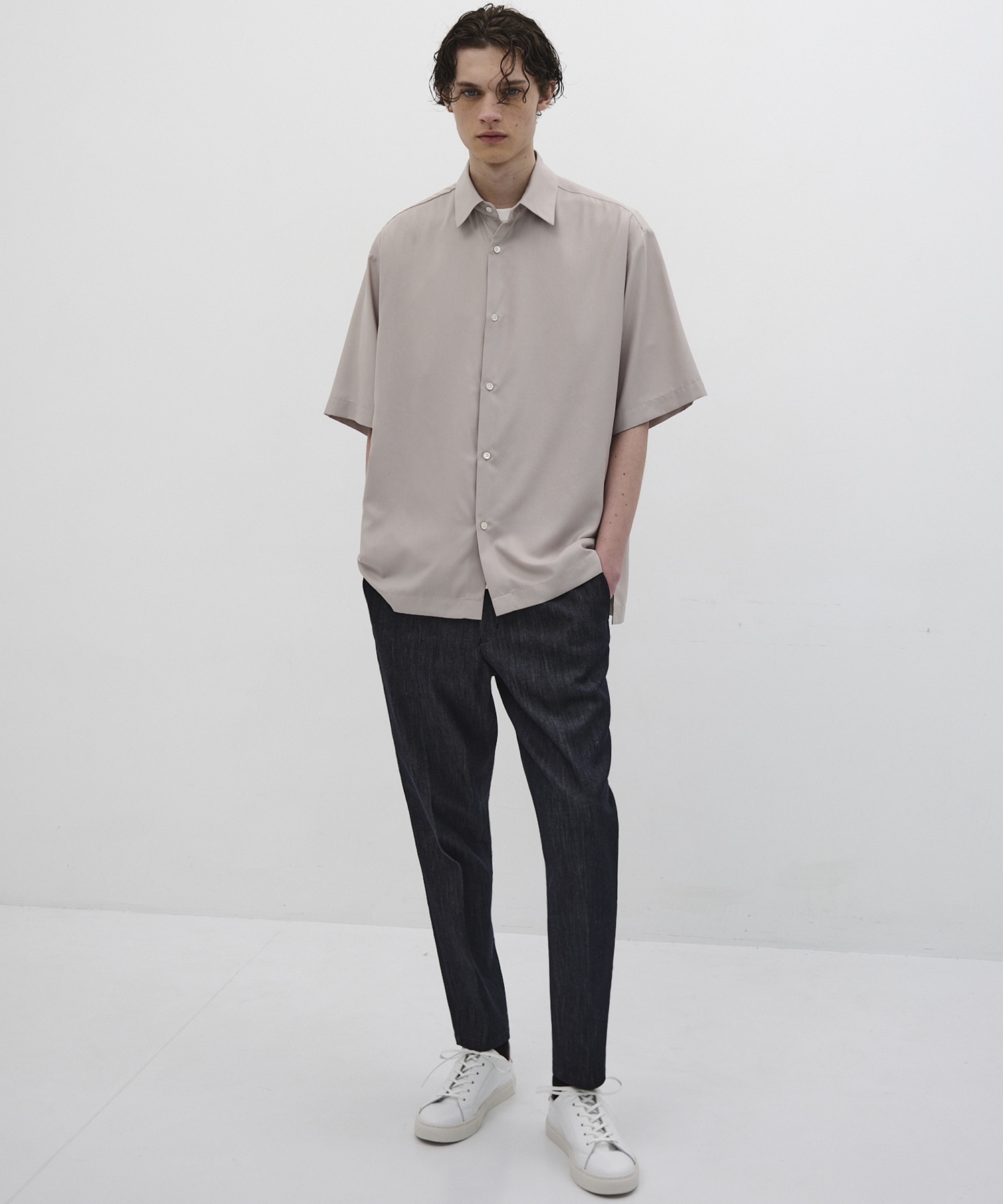 【一部店舗限定】9oz RAYON STRETCH テーパードデニム