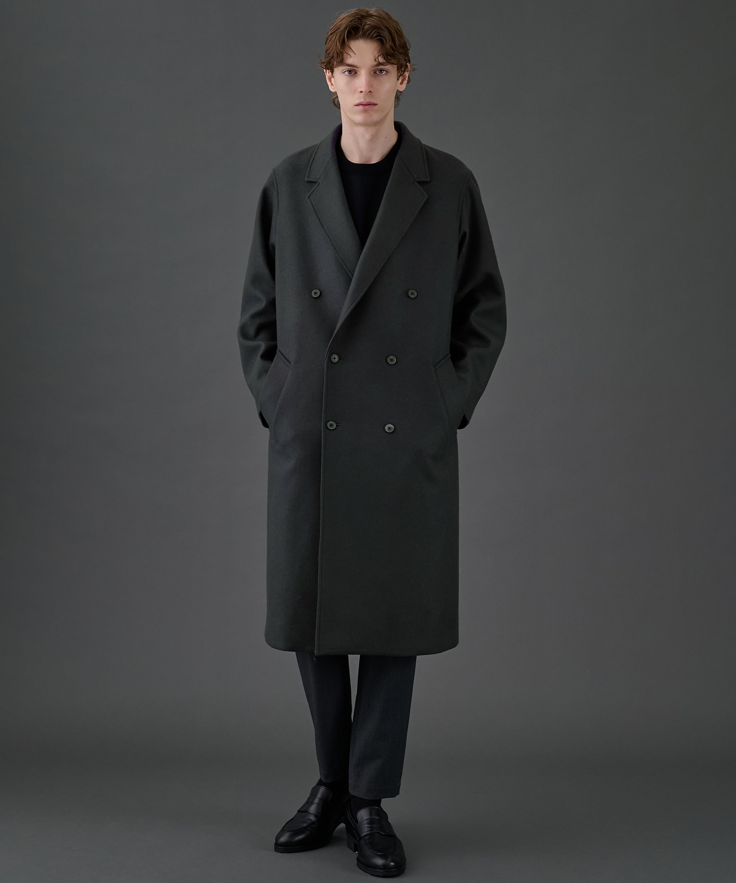 UNITED TOKYO チェスターコート UNITED TOKYO（ユナイテッドトウキョウ） チェスターコート 1 ブラック