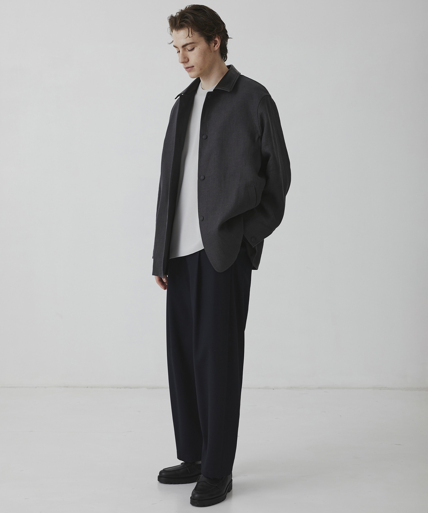 〈数量限定〉FRENCH LINEN CANVAS WORK JACKET