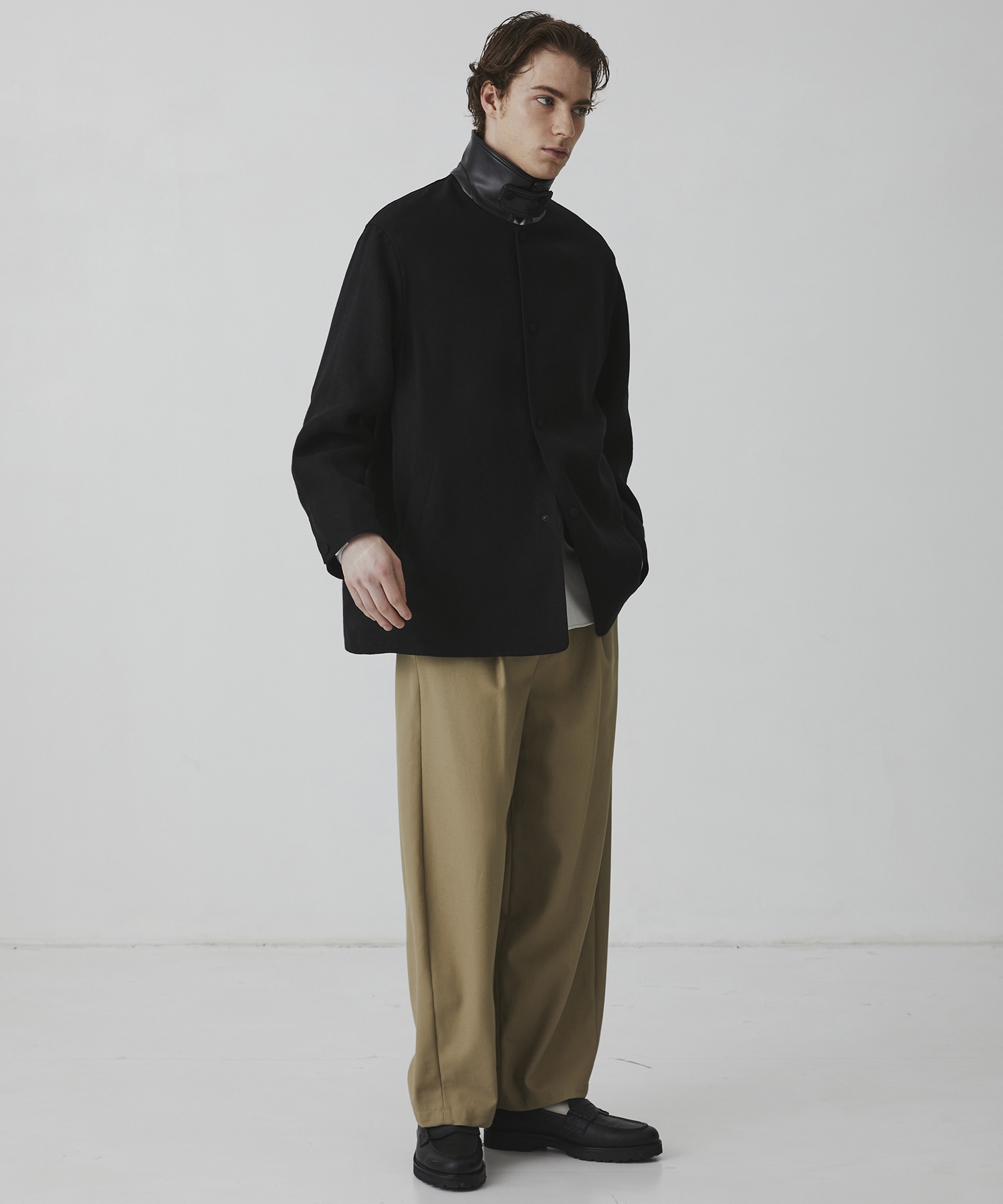 〈数量限定〉FRENCH LINEN CANVAS WORK JACKET