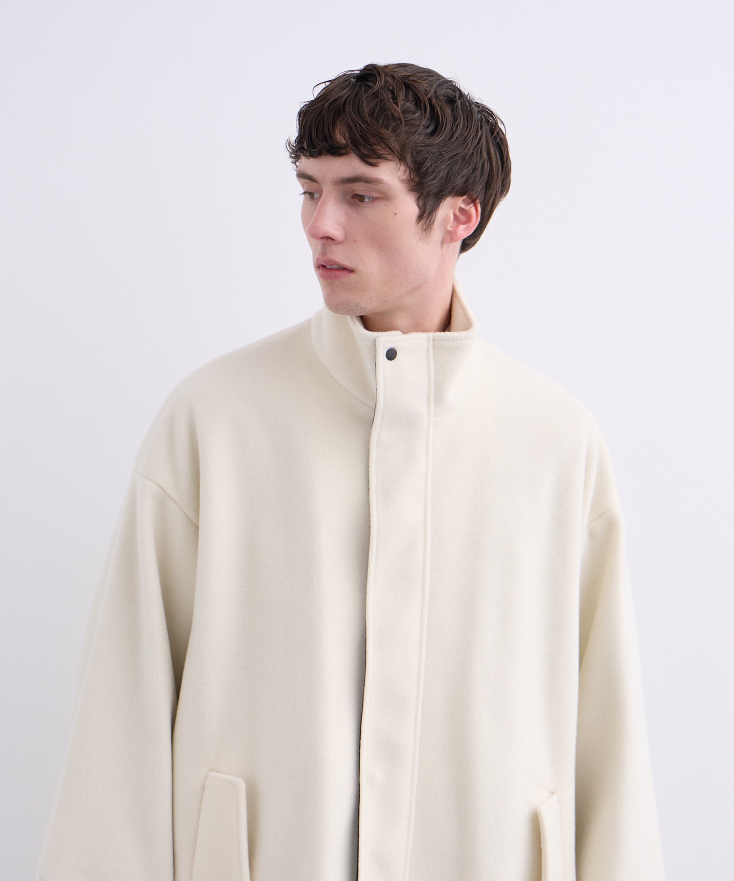 【高原価率/WEB限定】NEEDLE WOOLET ジップブルゾン