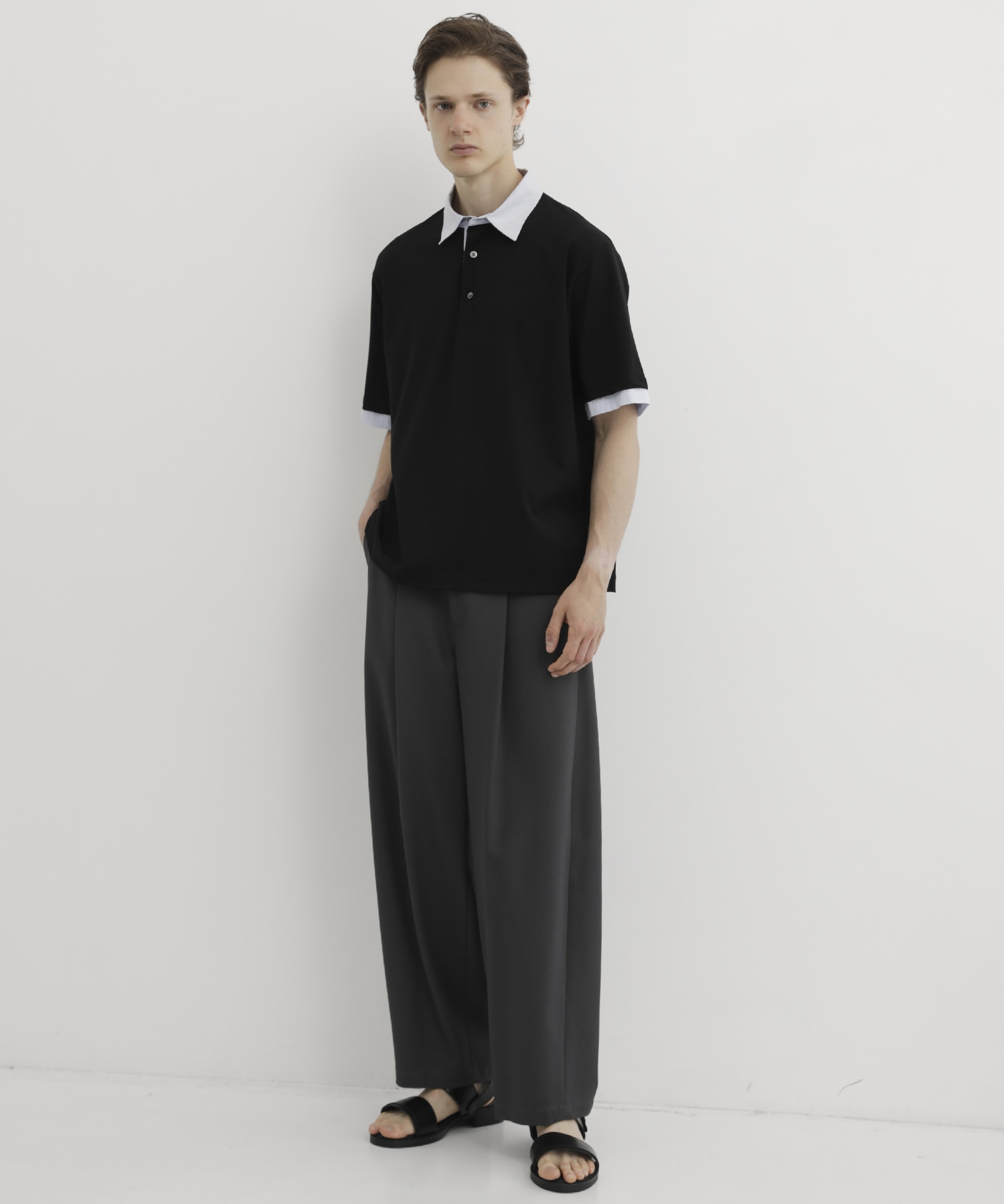 ハイツイスト バレルチノパンツ