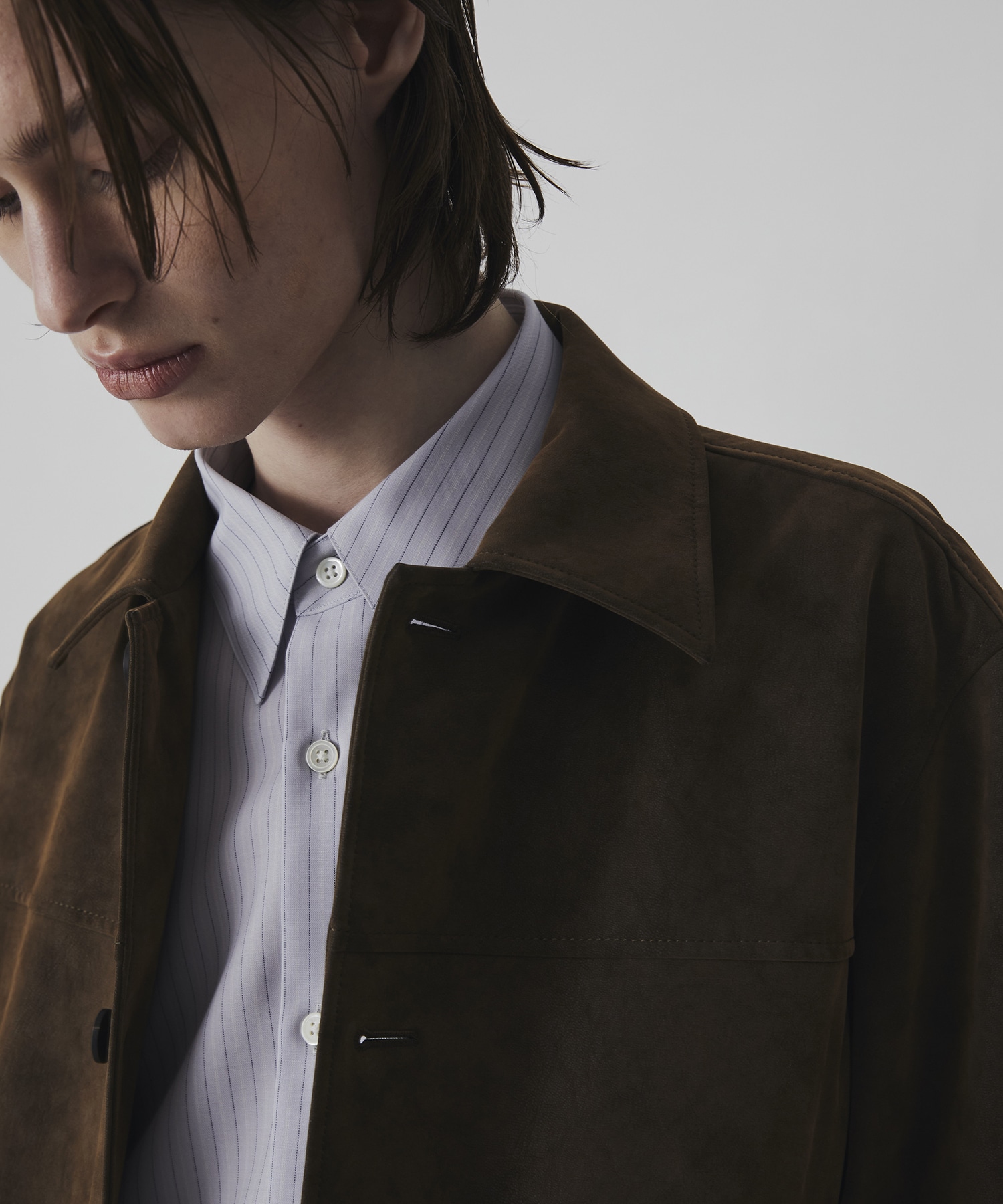 〈2026SS｜残りわずか｜再入荷なし〉フロッキースエード カバーオール