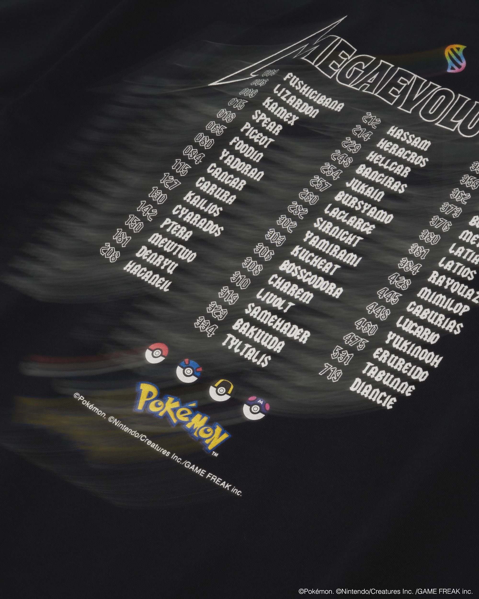 〈7/19(土) 12:00~ 発売開始〉ポケモン ピグメント Tシャツ