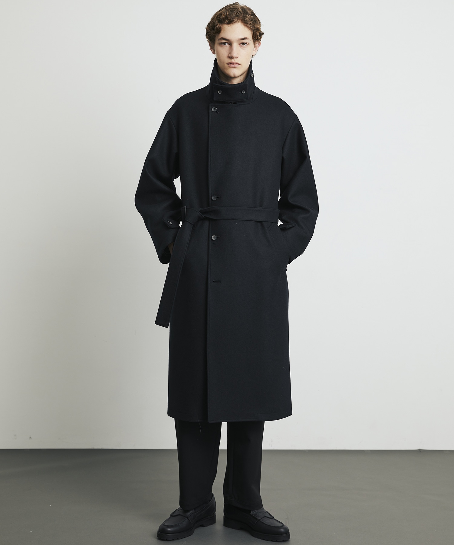 UNITED TOKYO超撥水 SUPER 140's 2way スタンドコート 再入荷〉超撥水 SUPER 140's 2way スタンドコート(1 BLACK): : メンズ