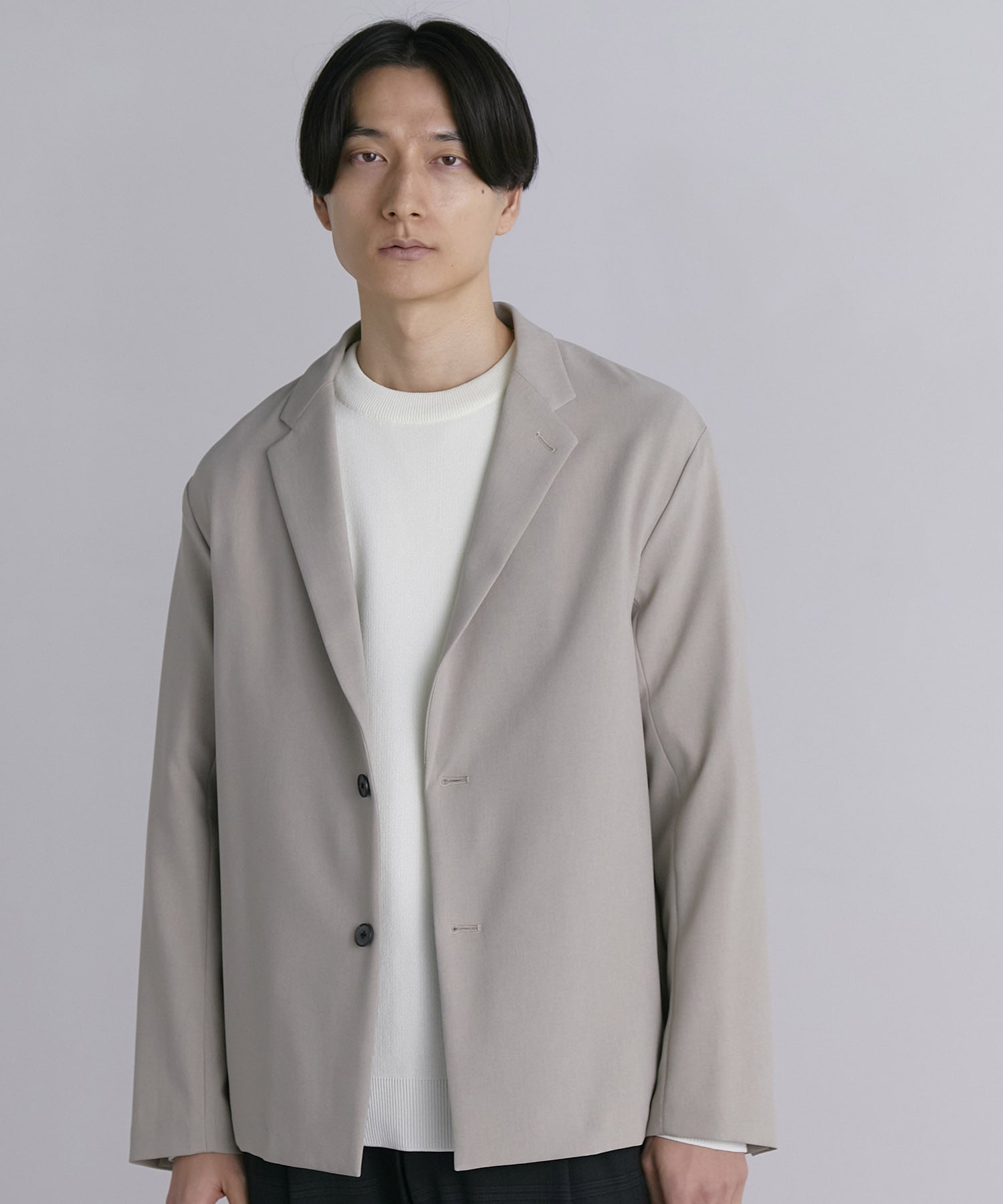 撥水relaction ボックスジャケット(1 GREY BEIGE): : メンズ｜UNITED TOKYO ONLINE STORE