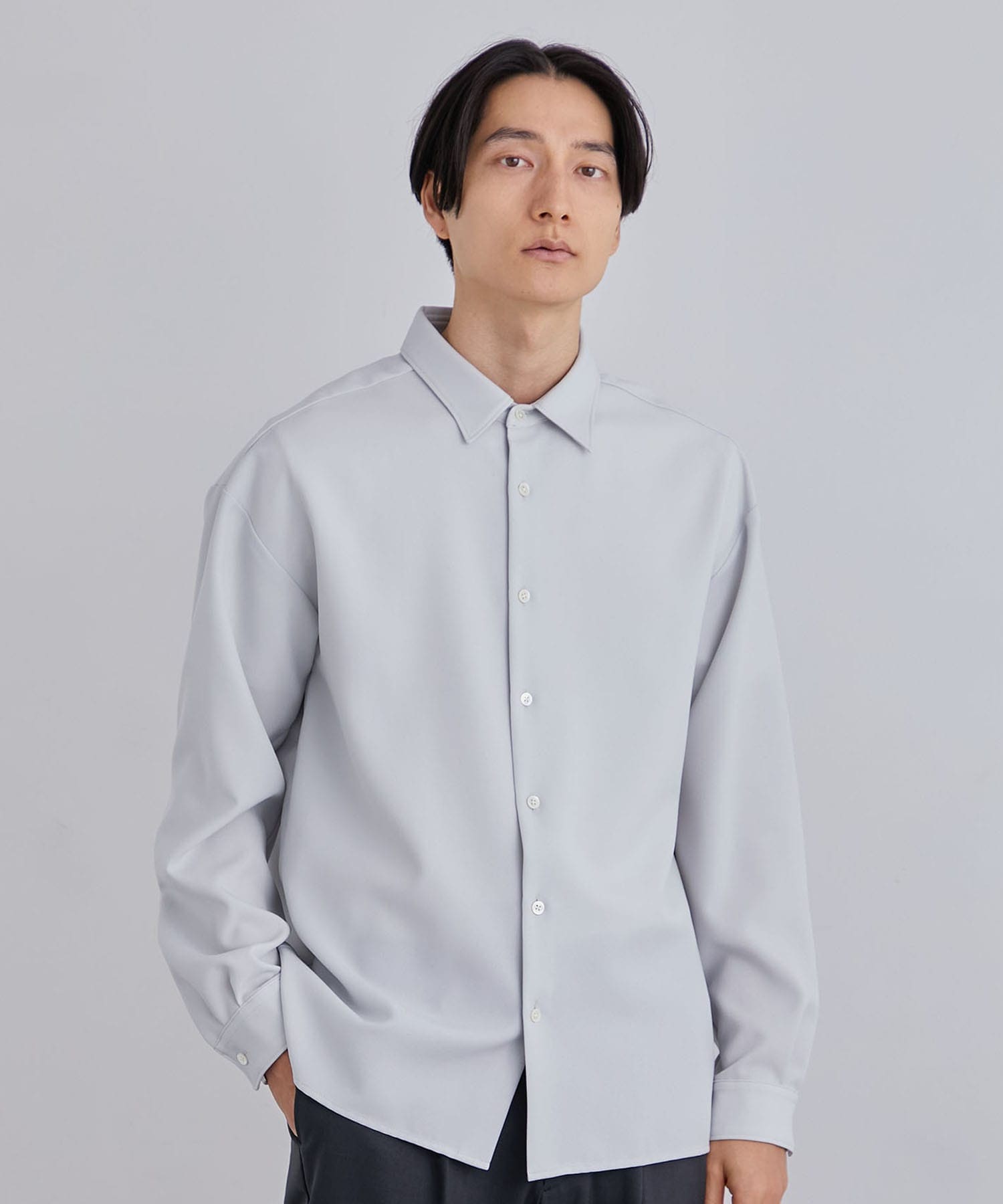 ボイルロングスリーブシャツ(1 OFF WHITE): : メンズ｜UNITED TOKYO