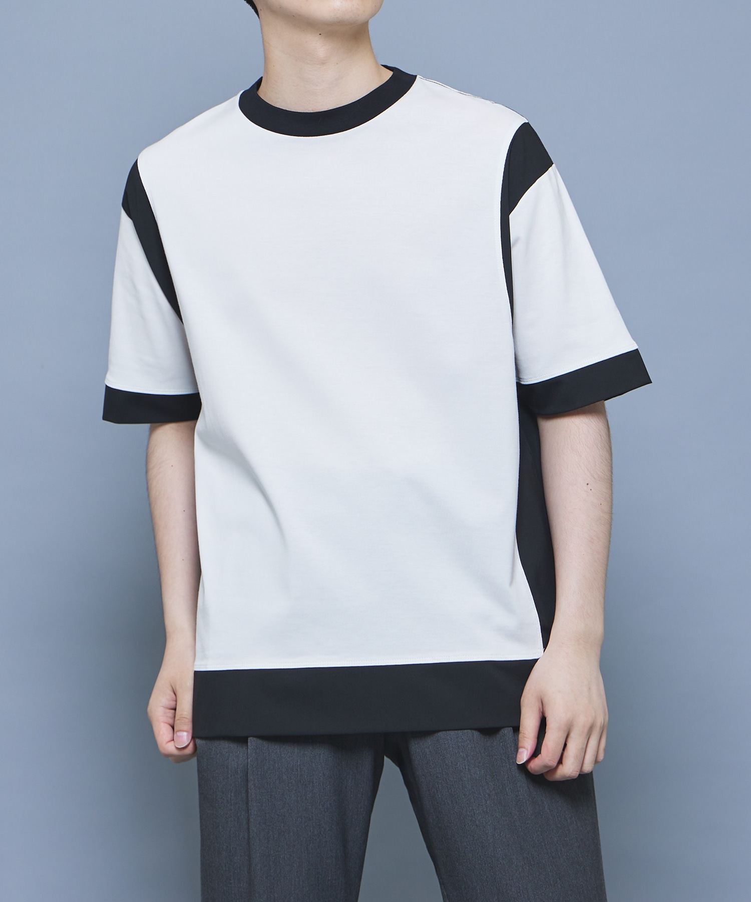 ドッキングレイヤードTシャツ(1 WHITE): : メンズ｜UNITED TOKYO 