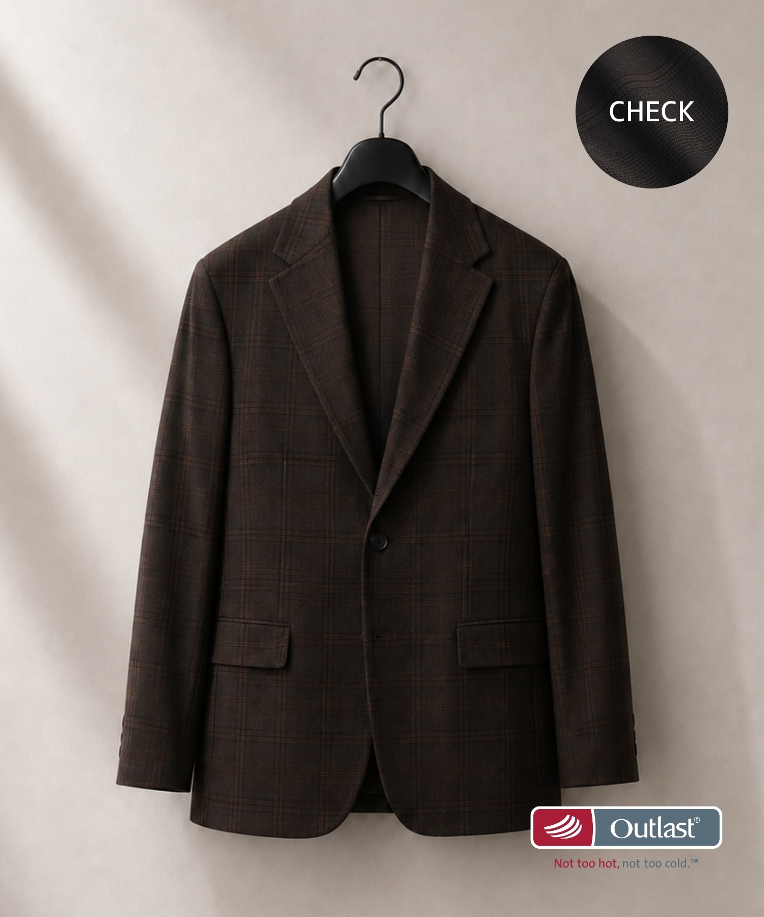 BROWN CHECK