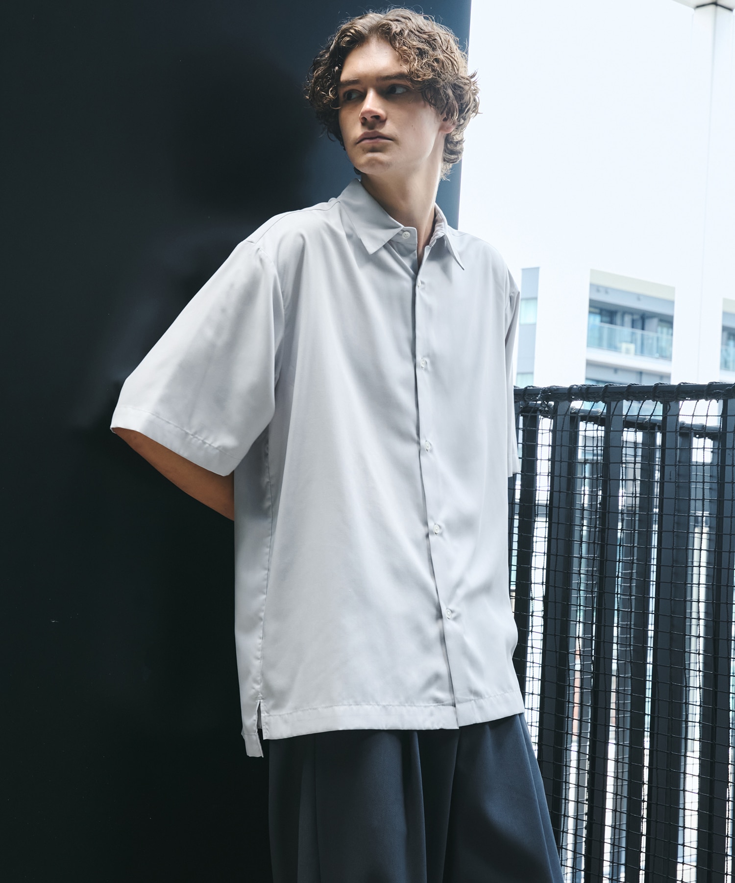 UNITED TOKYO DRY RAYON ショートスリーブ シャツ 1 DRY RAYON ショートスリーブシャツ(1 OFF WHITE): : メンズ