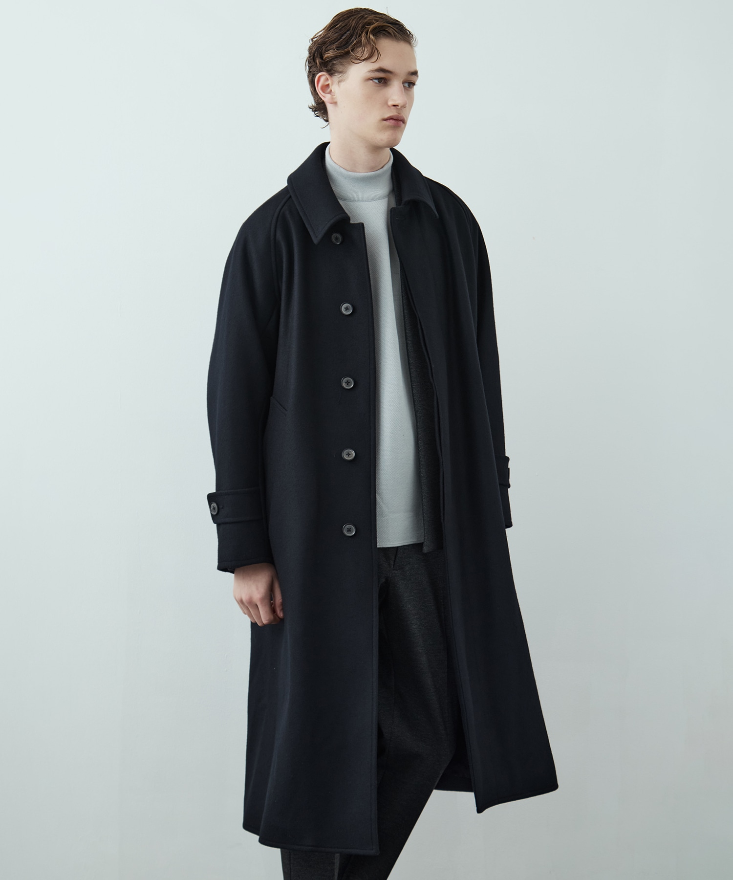 united tokyo 超撥水スーパー140Sステンカラーコート 超撥水SUPER140S ステンカラーコート(1 DARK GREY): : メンズ｜UNITED