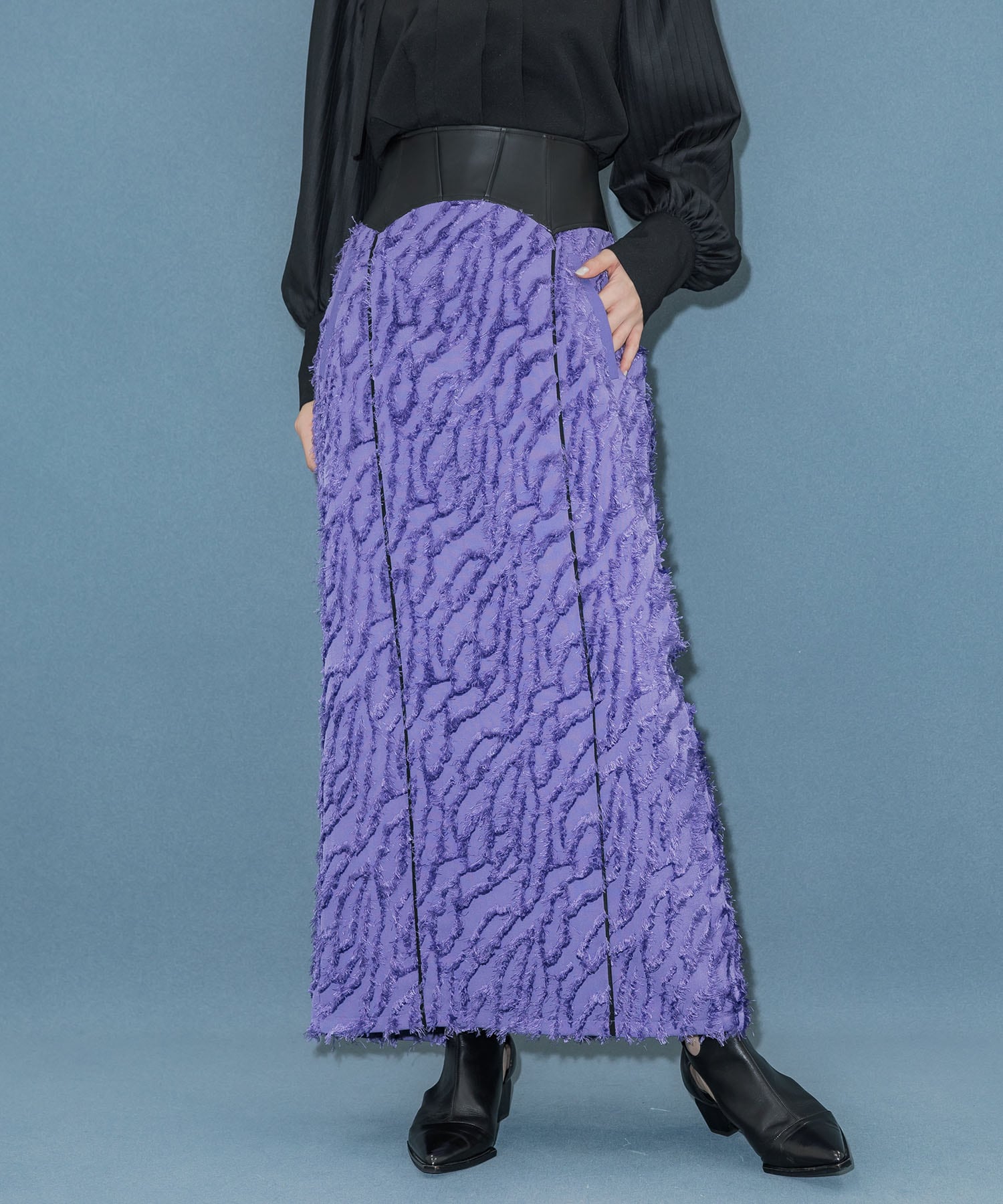 9,000円ユナイテッドトウキョウ  オルタネイトジャガードタイトスカート