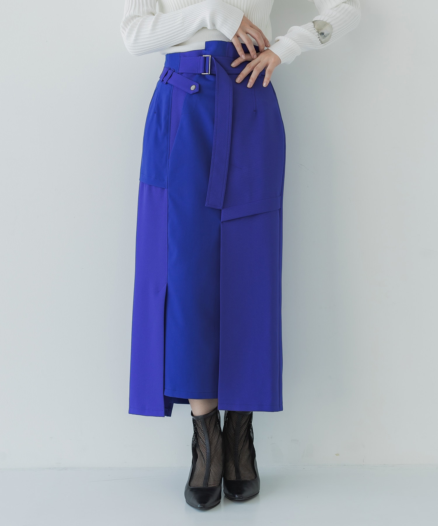 ランダムカットタイトスカート(1 BLUE): : ウィメンズ｜UNITED TOKYO