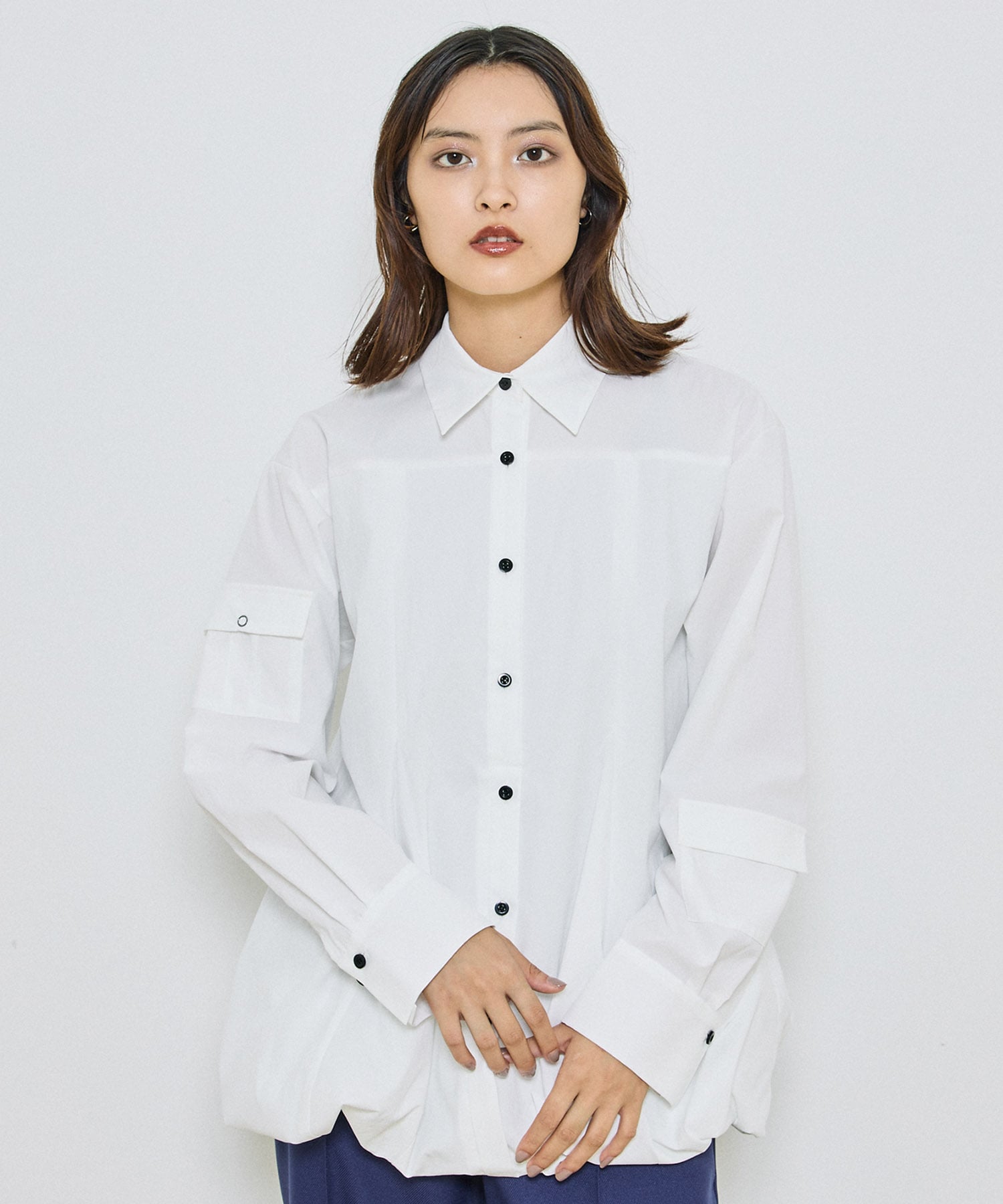 バルーンワークシャツ(FREE OFF WHITE): : ウィメンズ｜UNITED TOKYO