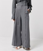 パラスパレス　コットン　ワイドパンツ　サイドベルト　24SS サイドベルトワイドパンツ(2 GREY): : ウィメンズ｜UNITED TOKYO