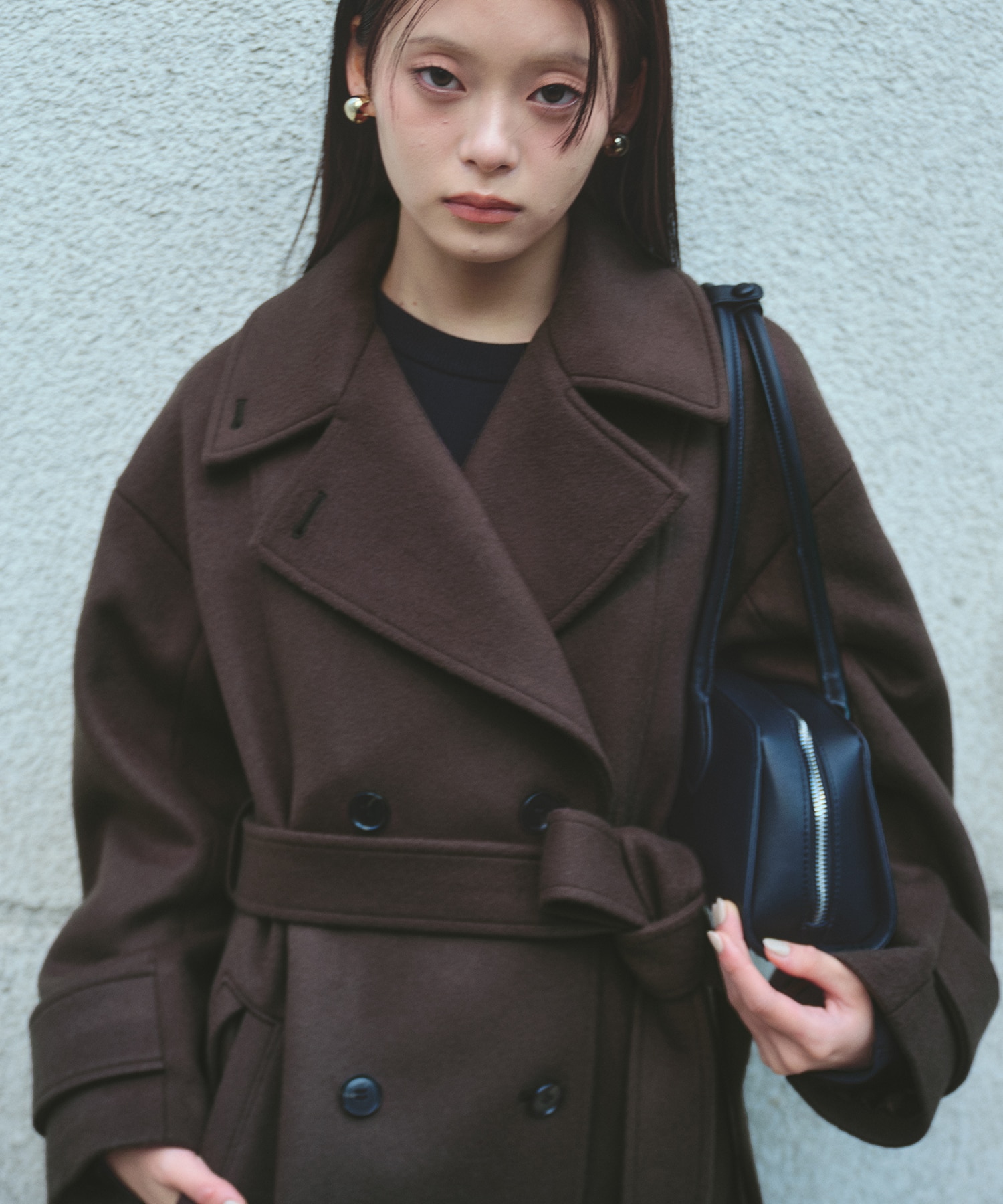 【新品未使用】UNITED TOKYO SUPER140ビッグカラーコート 残りわずか〉SUPER140ビッグカラーコート(1 IVORY): : ウィメンズ