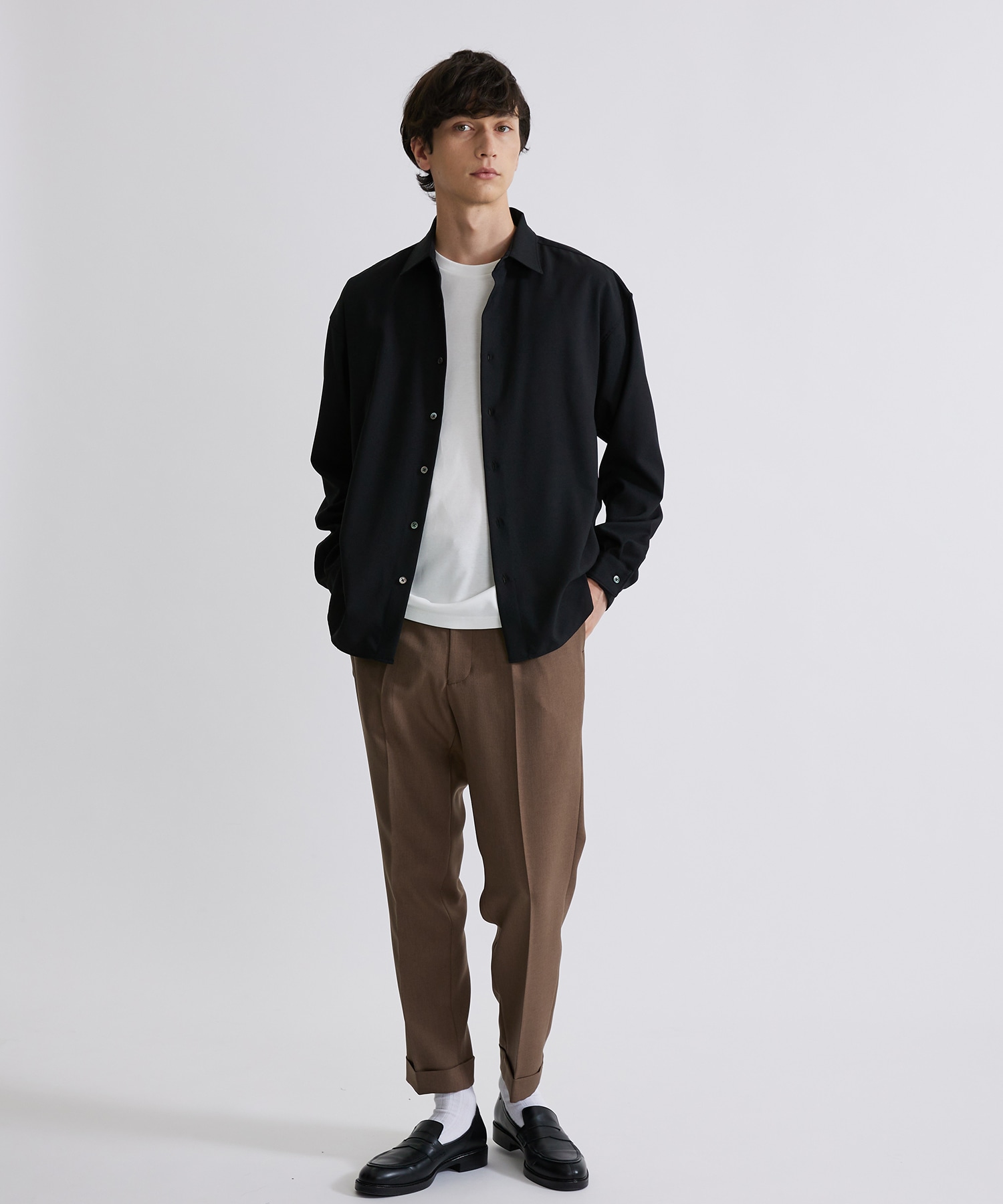 ボイルロングスリーブシャツ