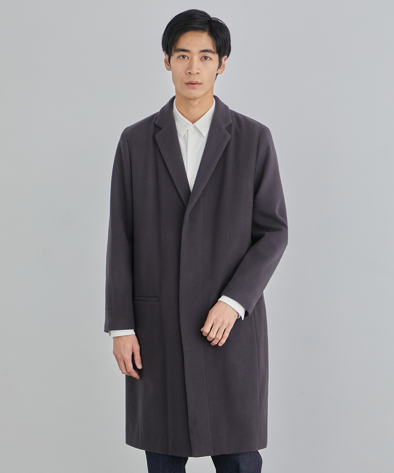 SUPER 100's チェスターコート