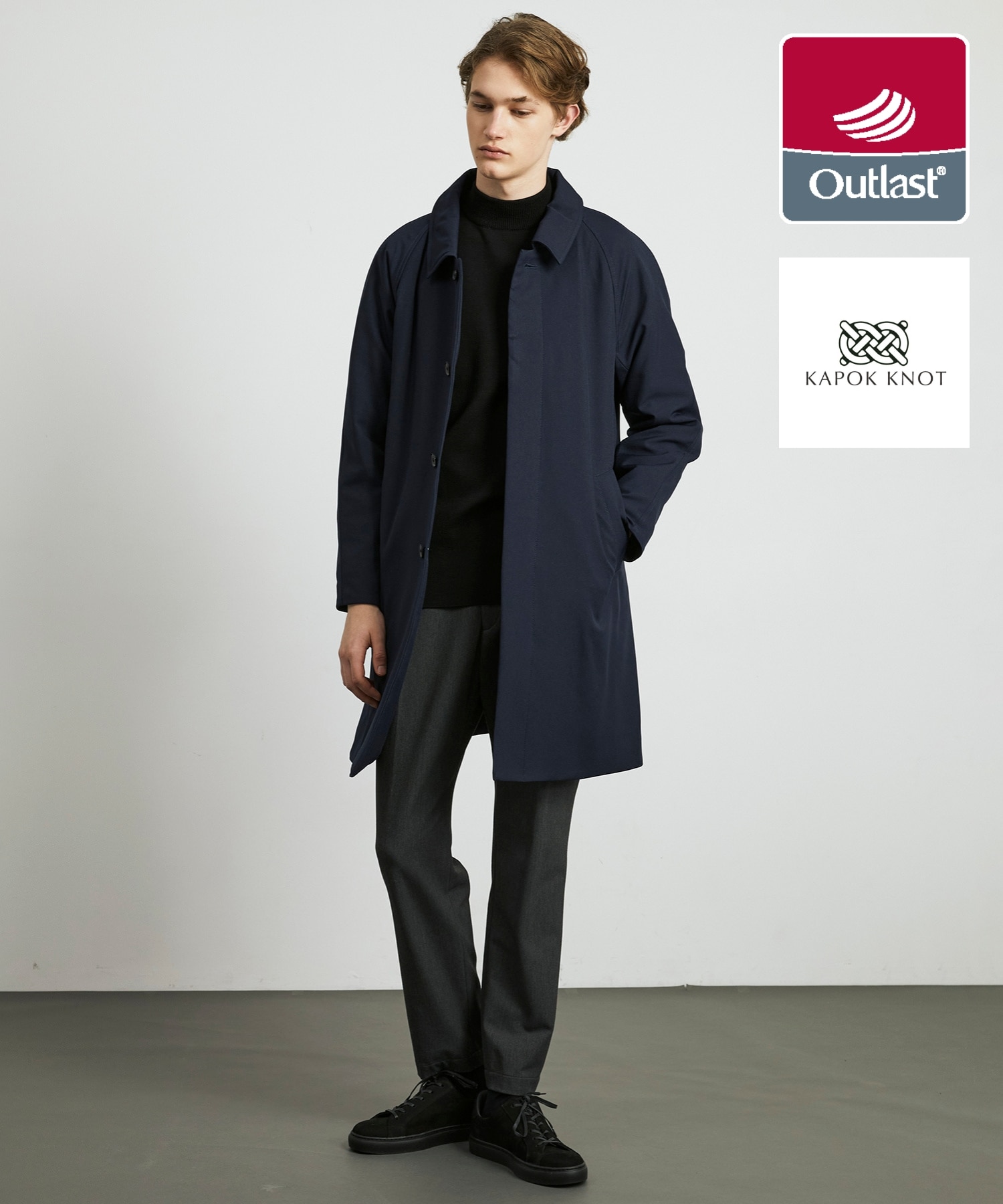 【値下可能】UNITED TOKYO メンズロングコートダークネイビー美品即発送 KAPOK ステンカラーコート(1 NAVY): : メンズ｜UNITED TOKYO ONLINE STORE