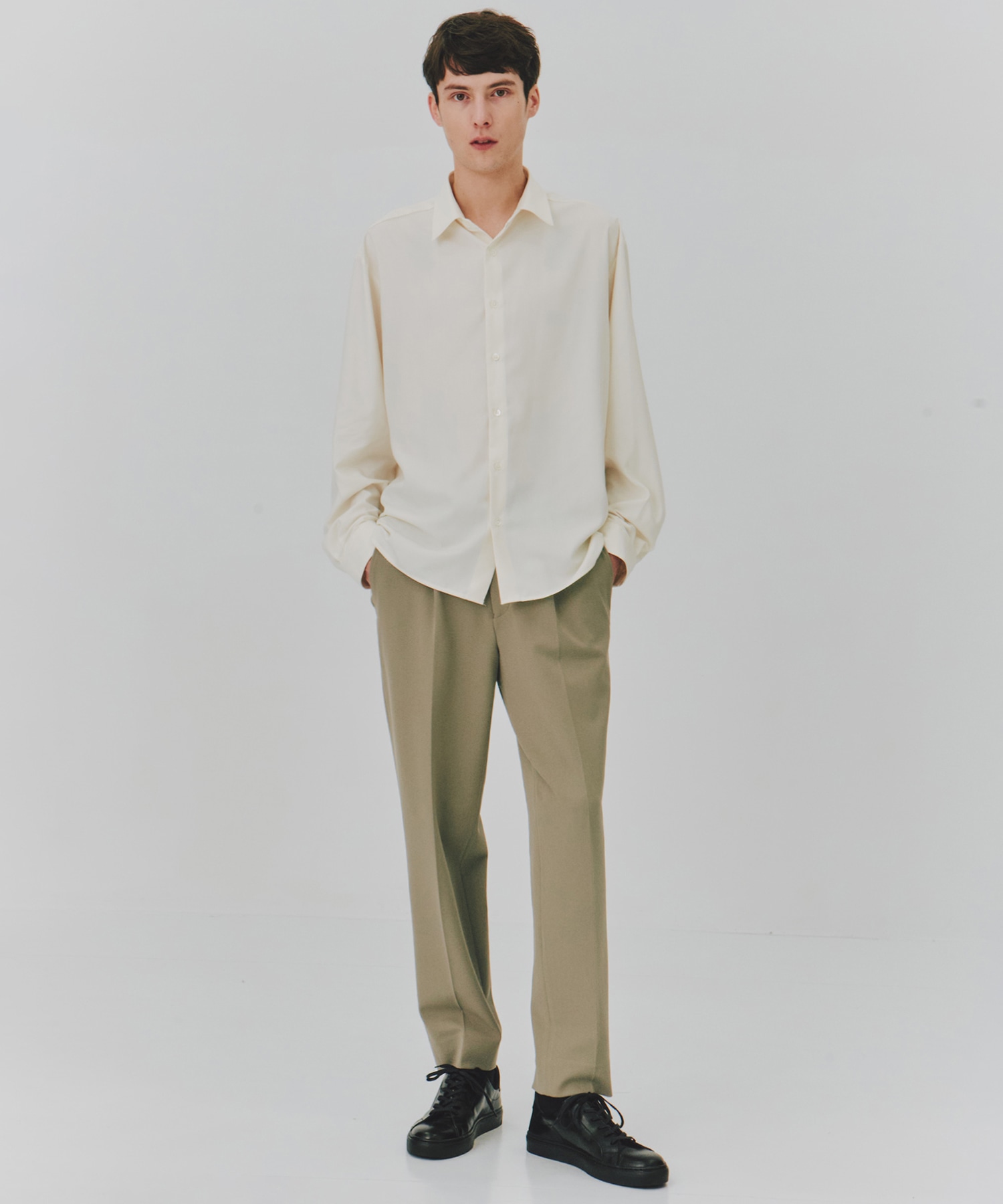 【一部店舗限定】DRY RAYON  リラックスシャツ