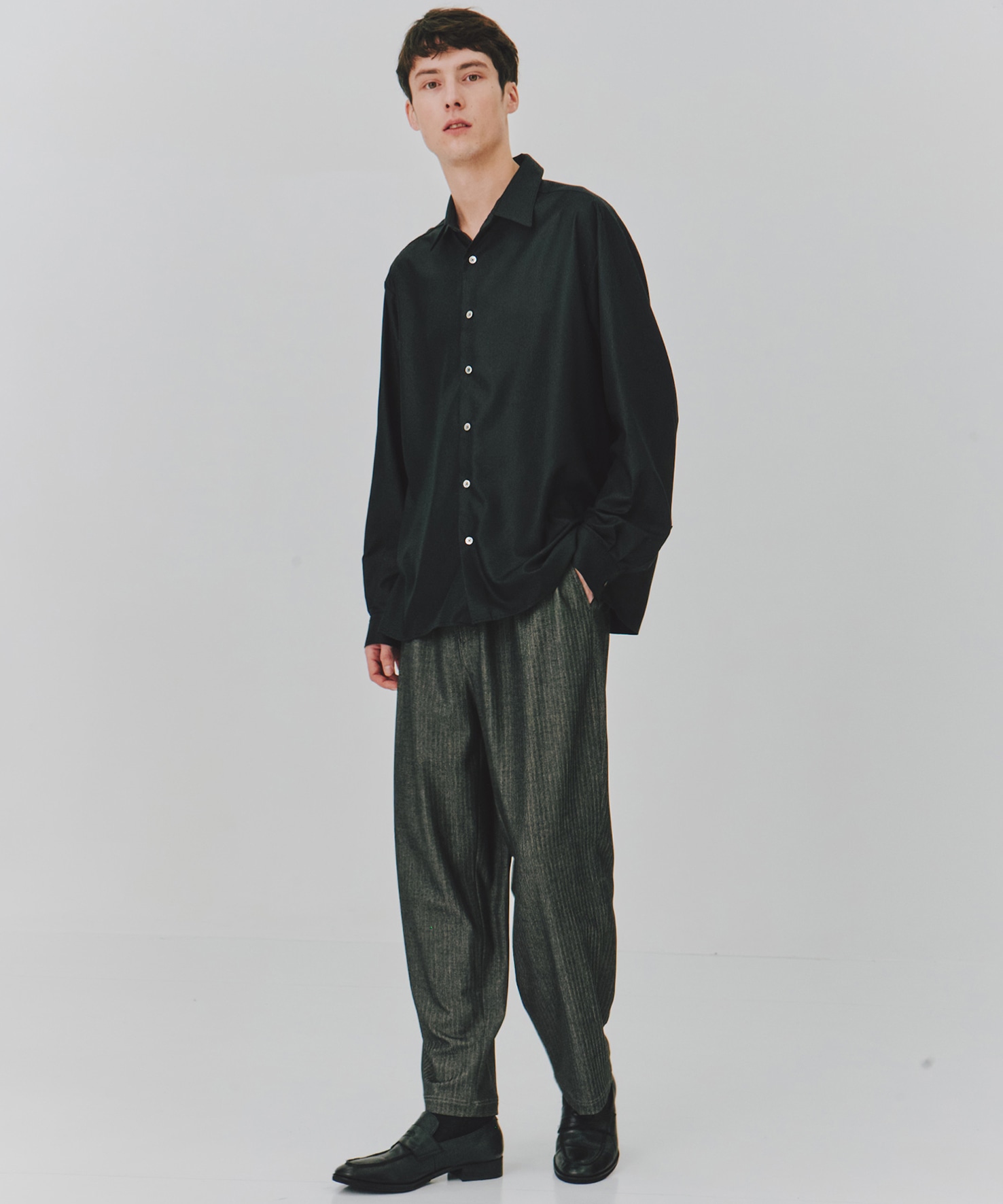 【一部店舗限定】DRY RAYON  リラックスシャツ