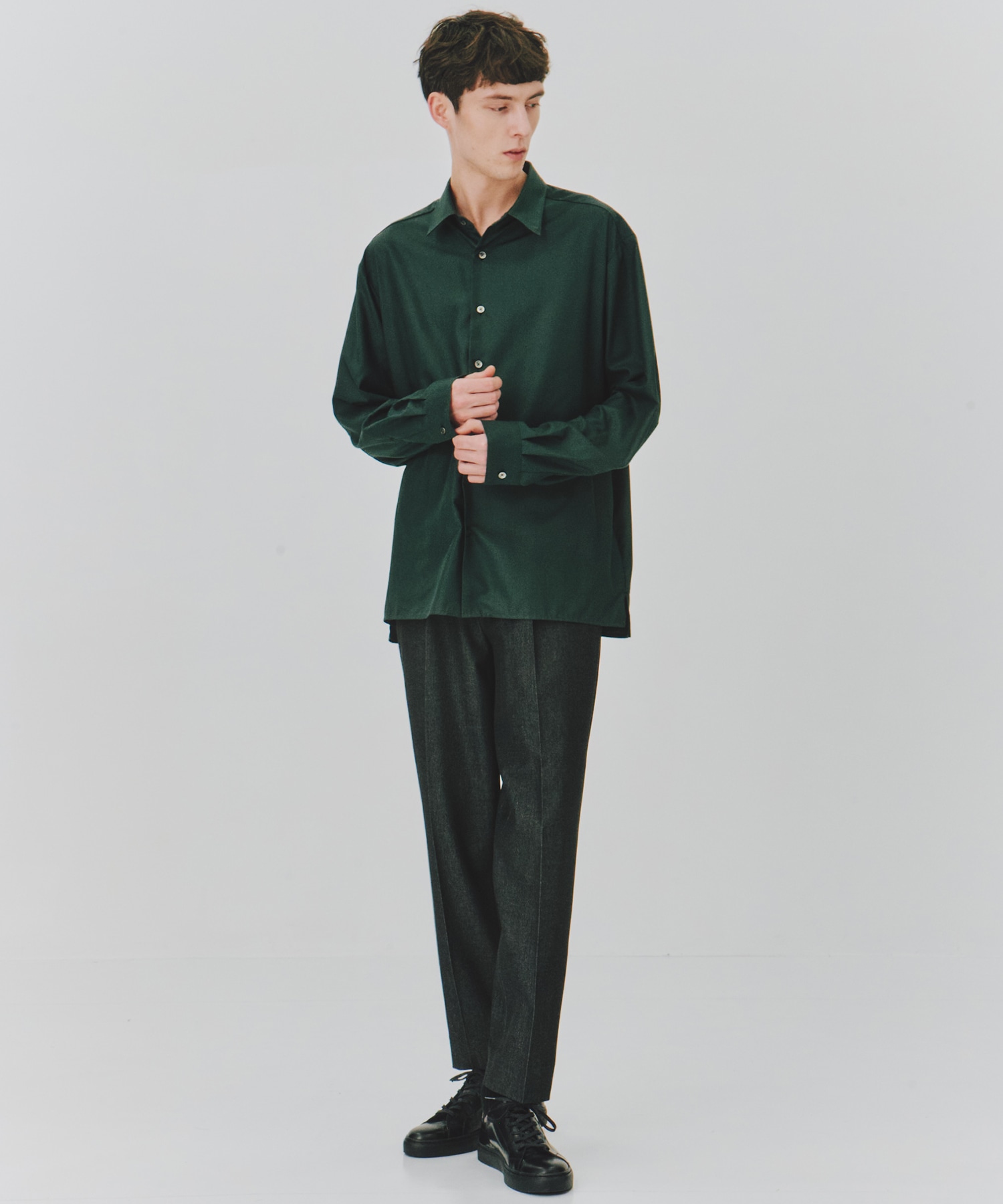 【残りわずか / 再入荷なし】DRY RAYON  リラックスシャツ