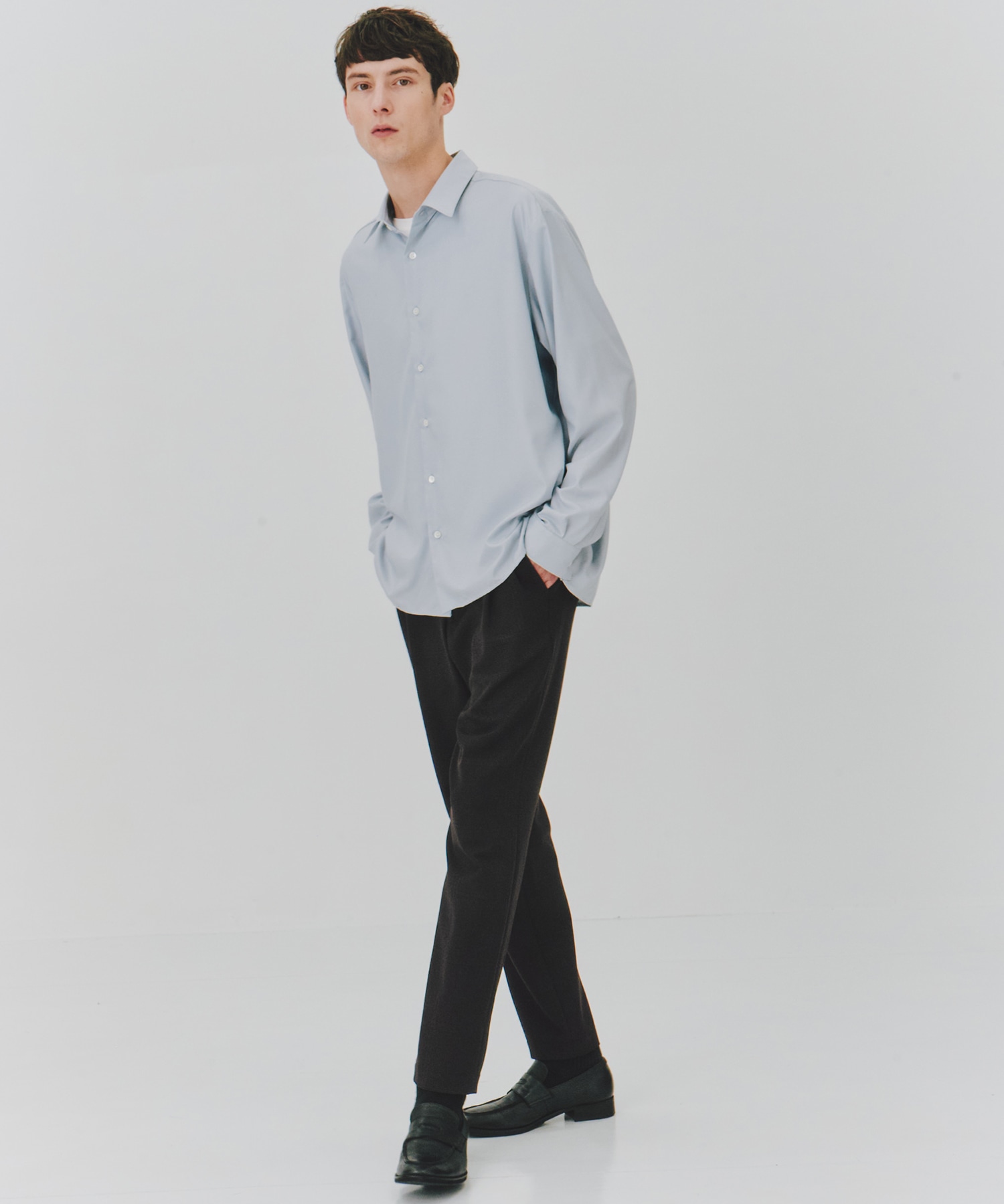 【一部店舗限定】DRY RAYON  リラックスシャツ