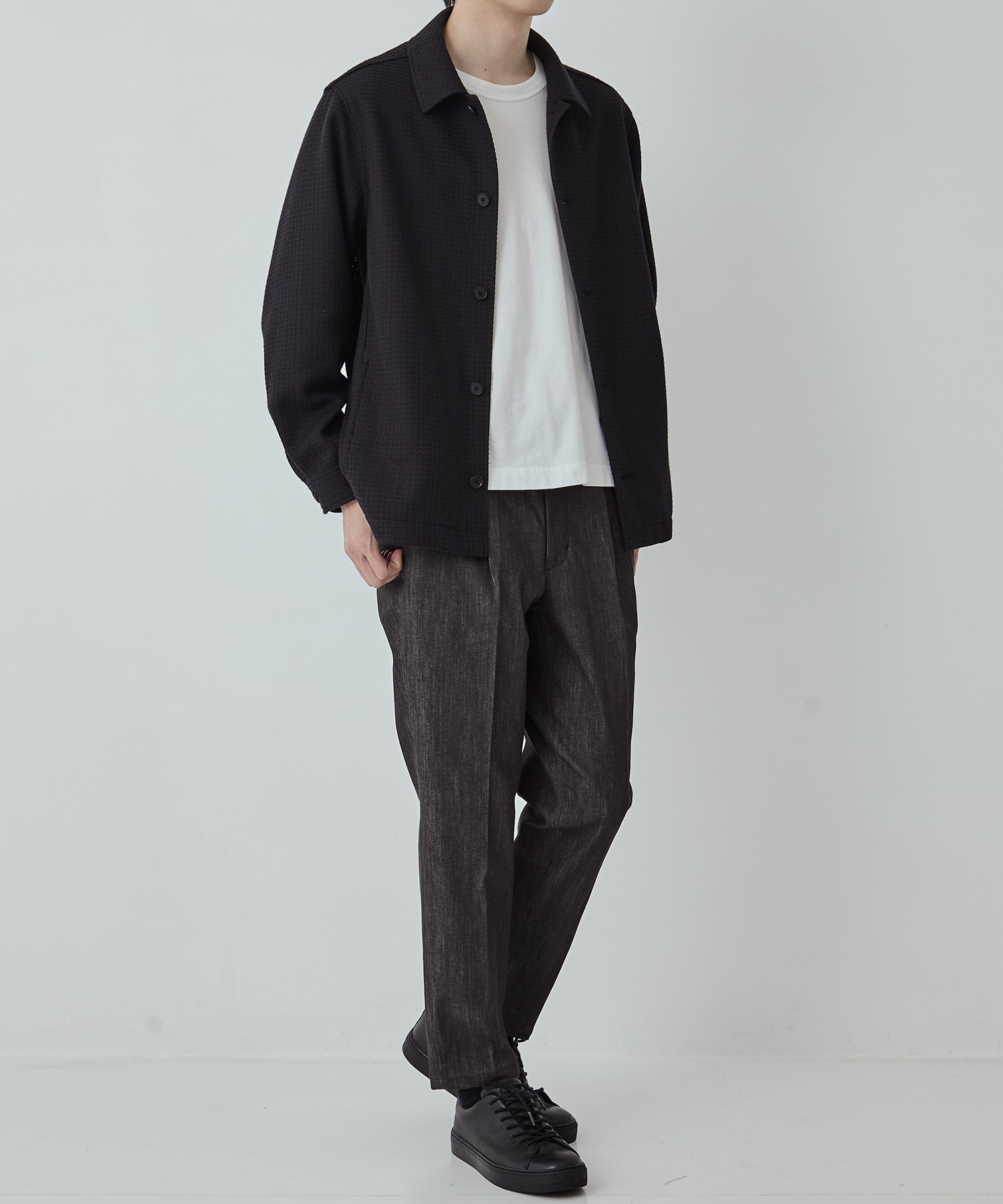 【残りわずか｜再入荷なし】ラッセルツイードシャツ L/S
