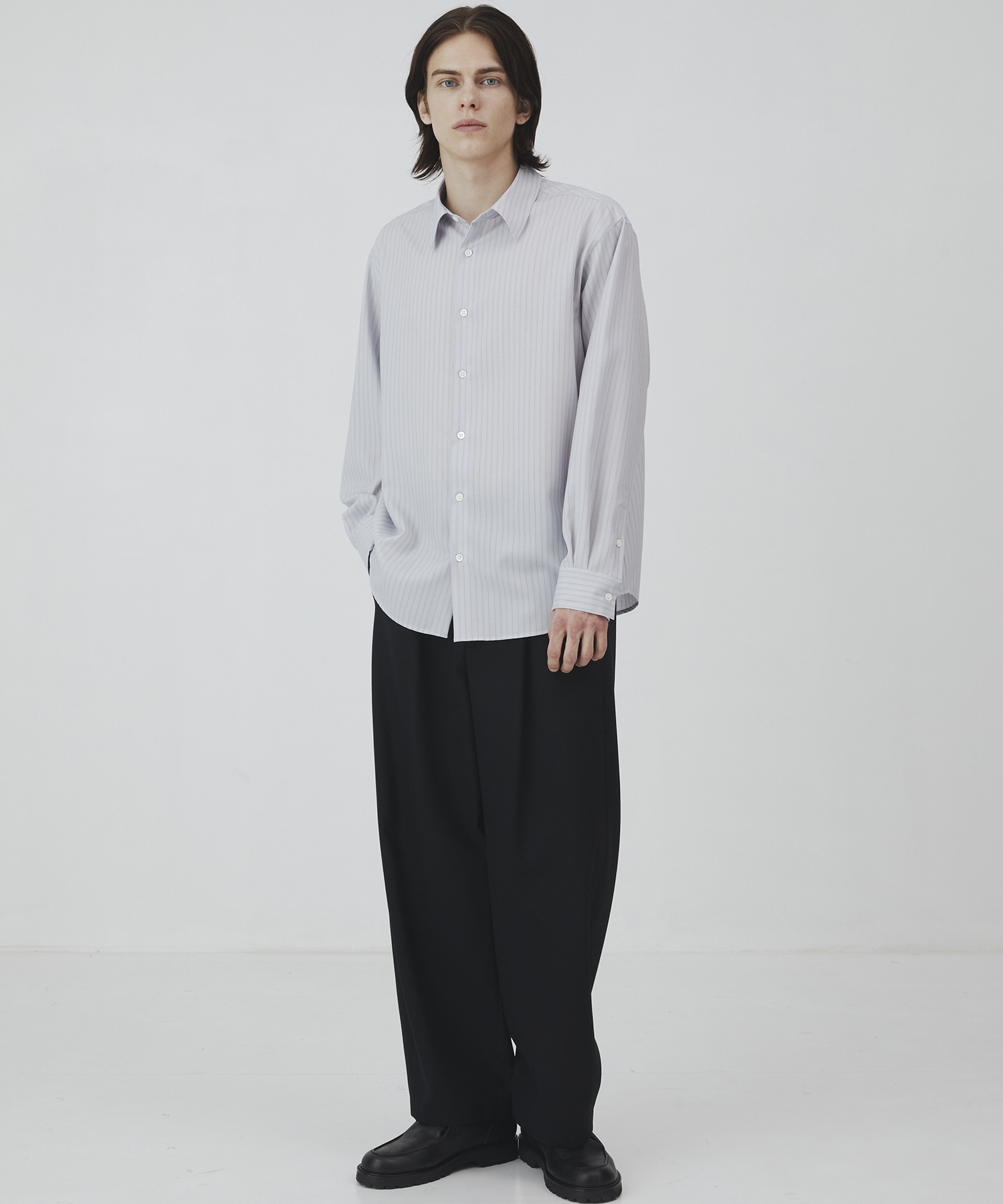 〈2026SS〉SUPER 120's TECH WOOL シャツ