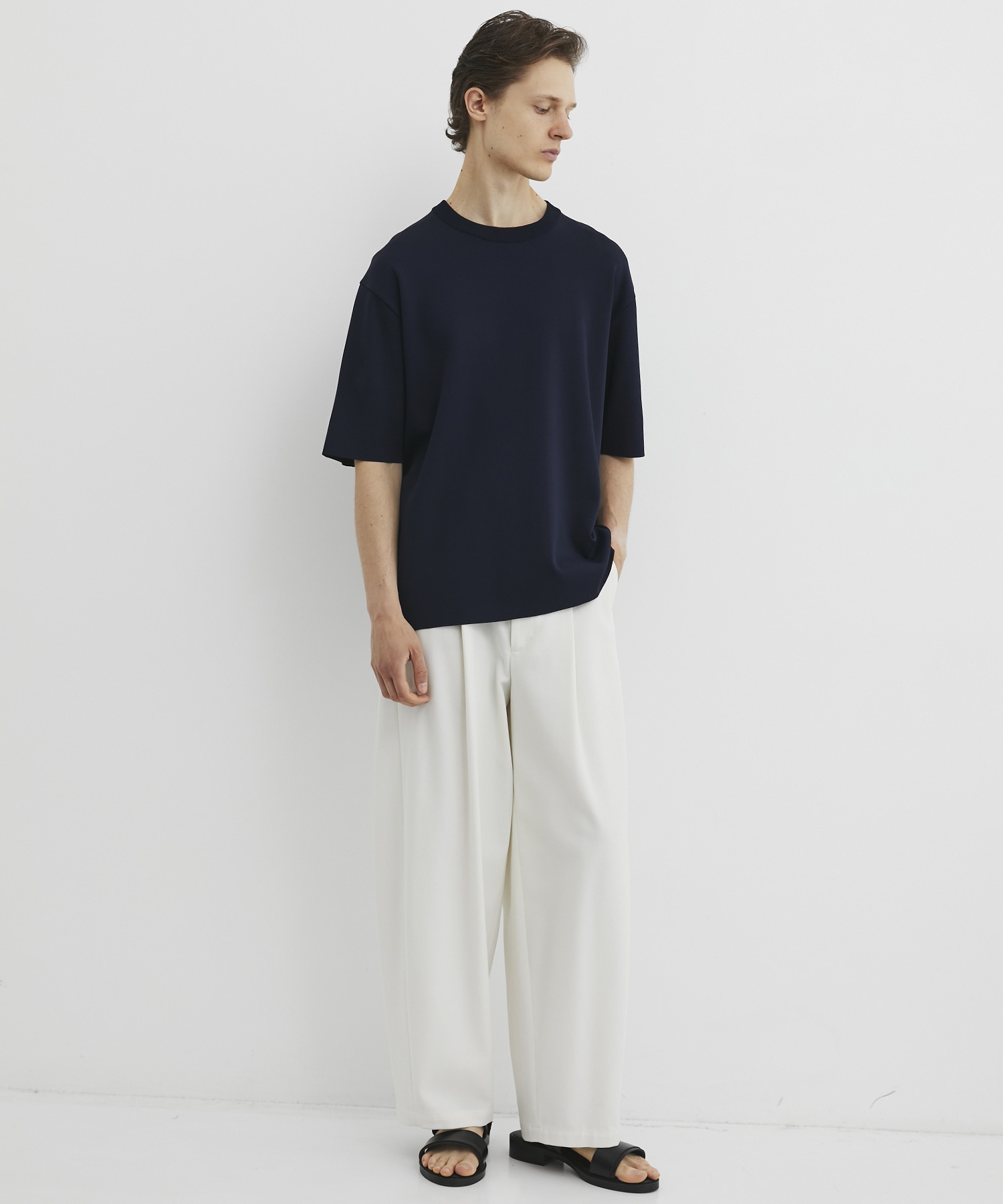 ハイツイスト バレルチノパンツ(1 OFF WHITE): : メンズ｜UNITED TOKYO