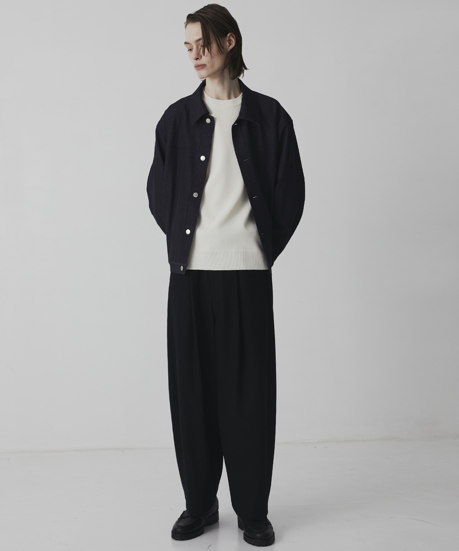 ハイツイスト バレルチノパンツ